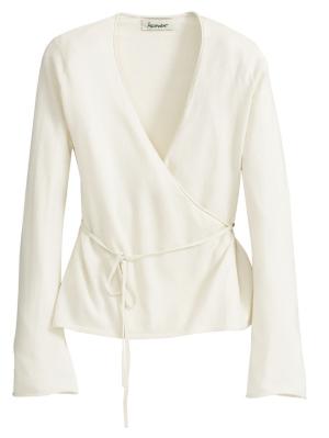 Silk/Cashmere Wrap Cardigan