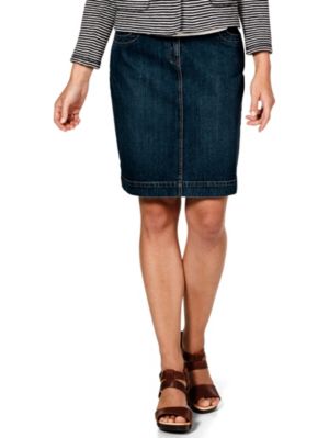 Organic Cotton Jean Skirt