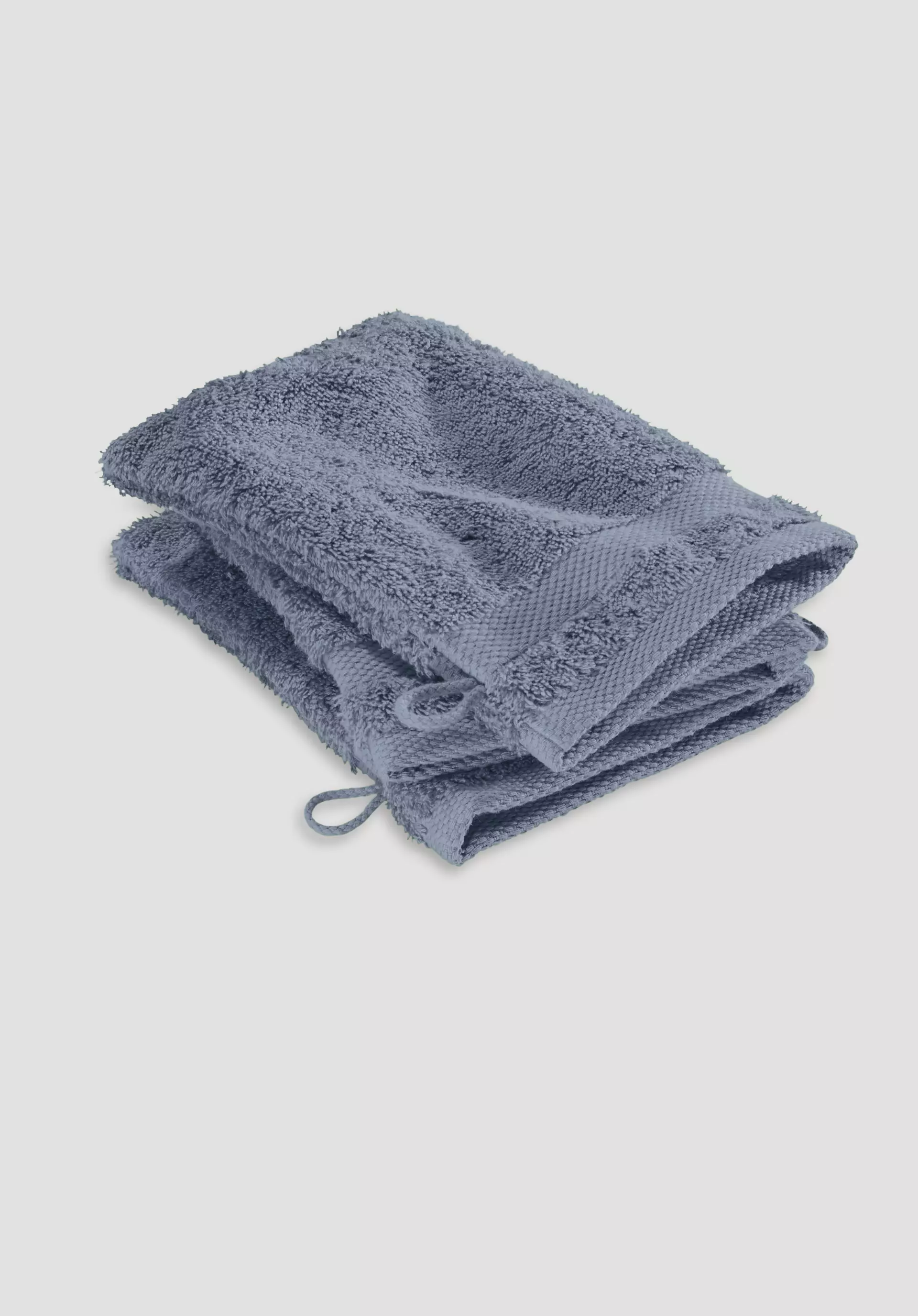 Wash mitt in a set of 3 made from pure organic terrycloth - 0