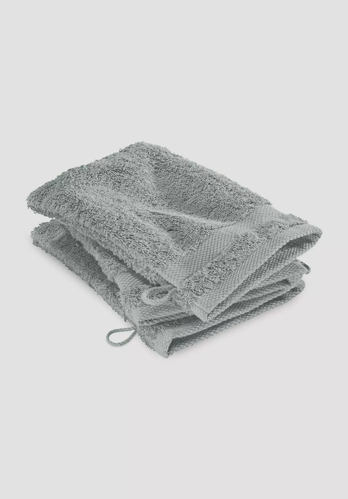 Wash mitt in a set of 3 made from pure organic terrycloth - 0