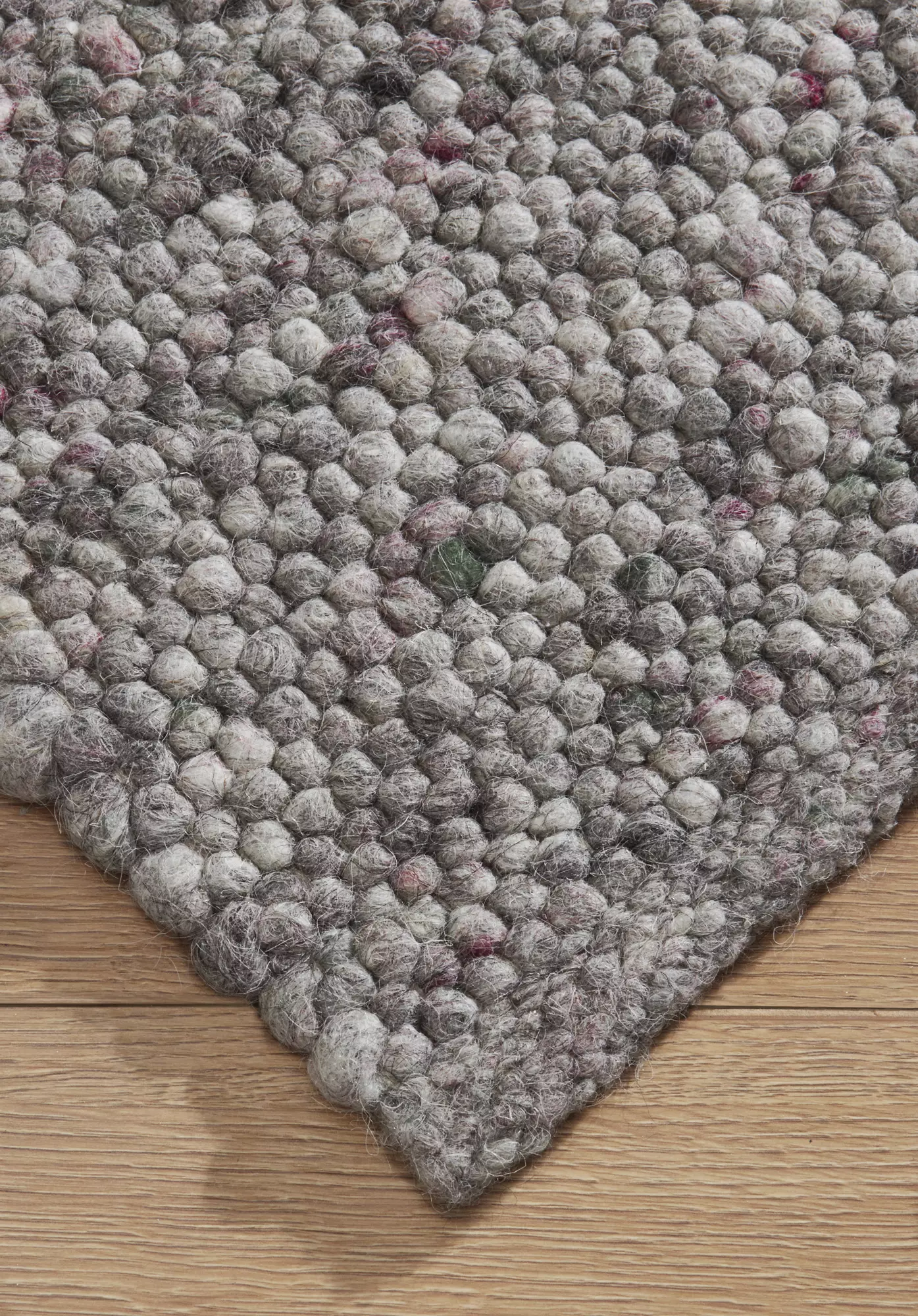 Woven carpet Heidschnucke made of pure new wool - 1