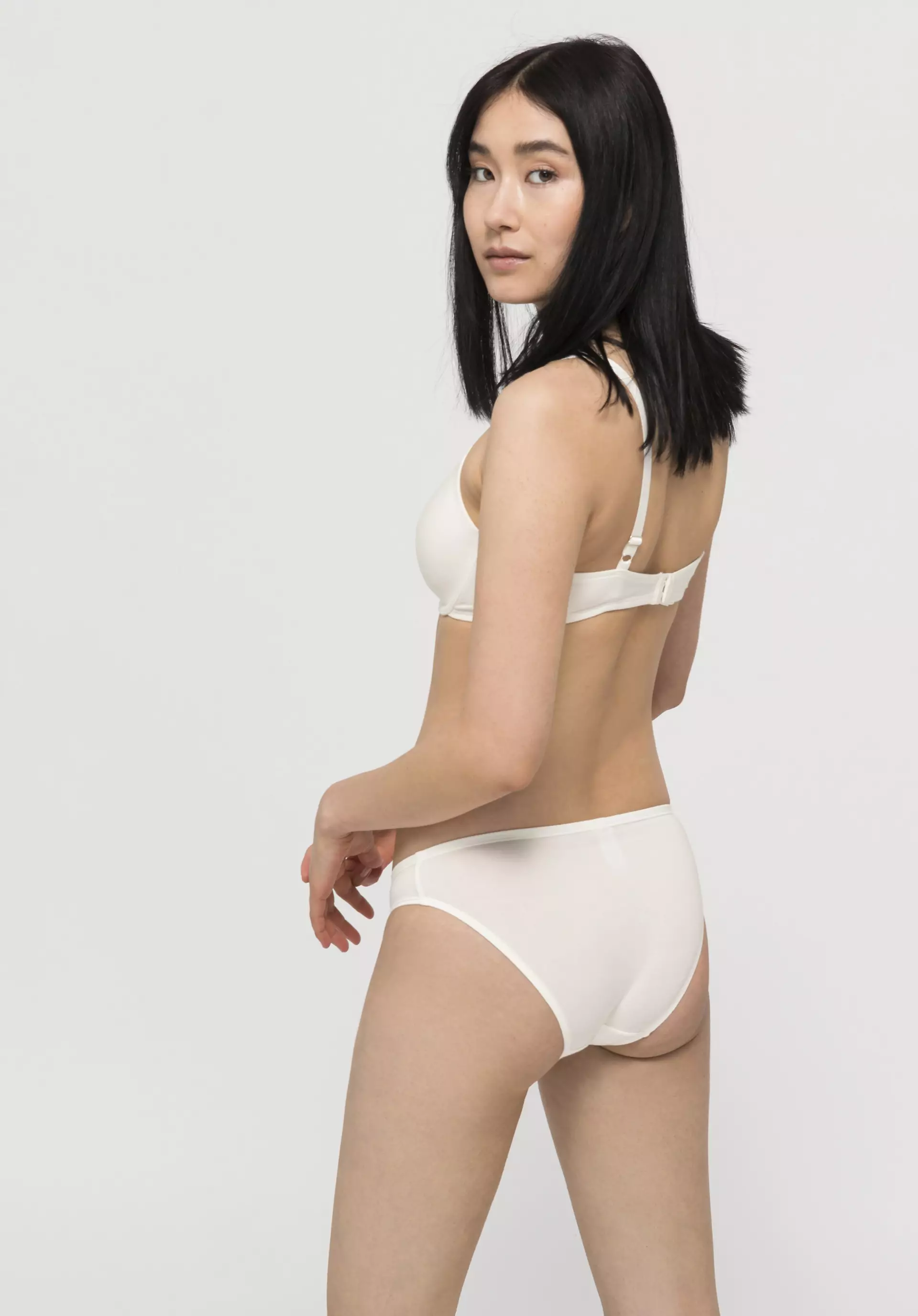 Low-cut briefs made from organic cotton and TENCEL™Modal - 0