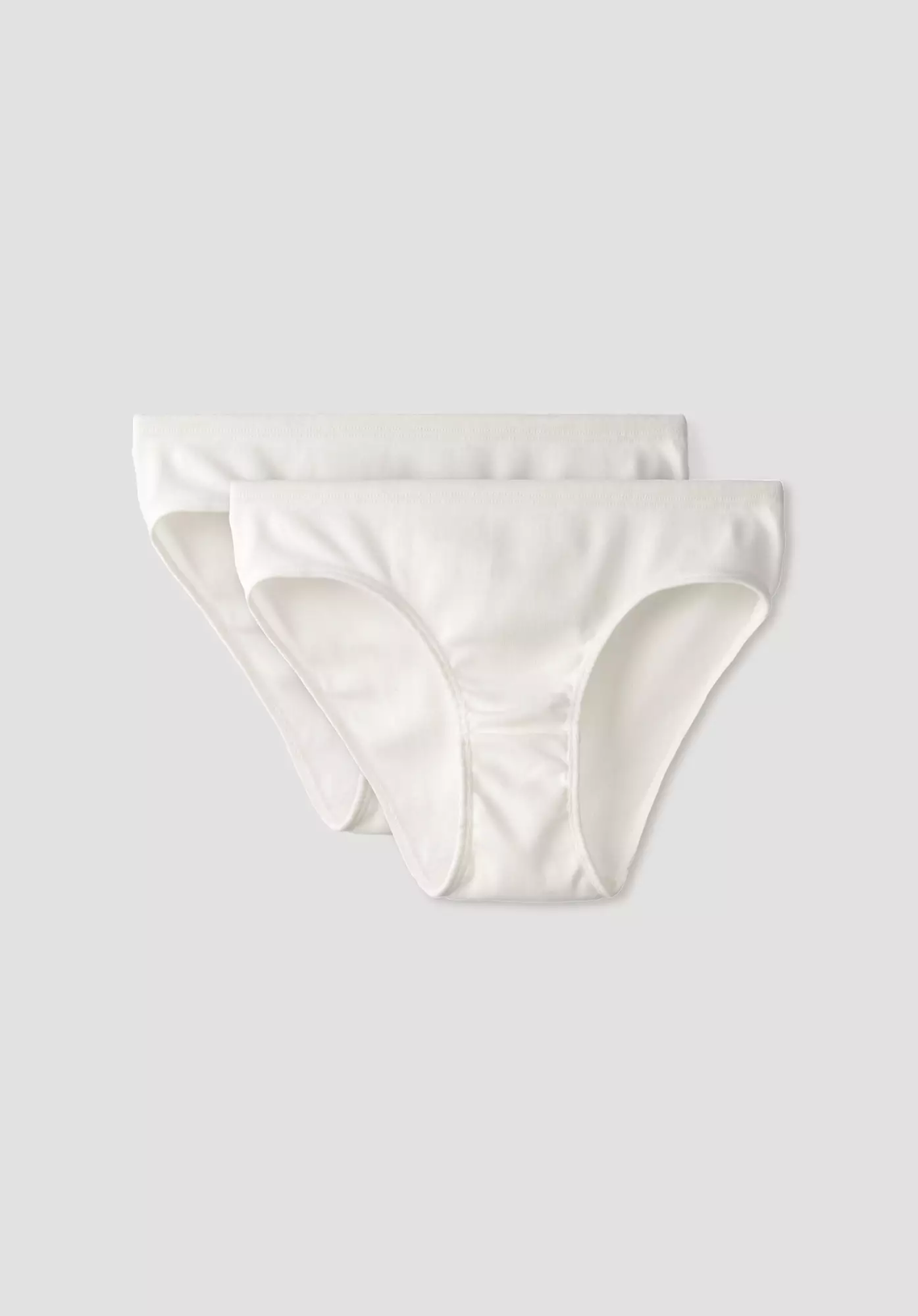 Set of 2 low-cut panties made from pure organic cotton - 3
