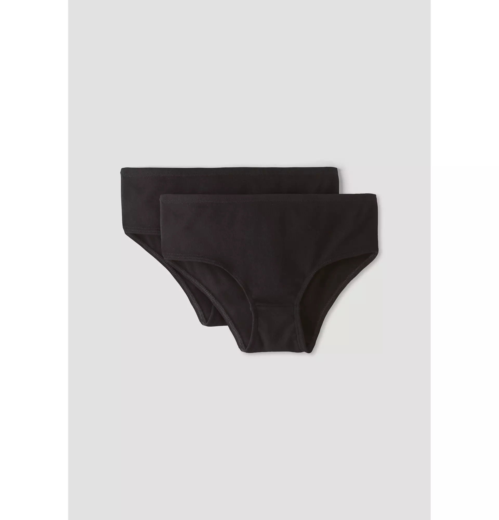 Panty low cut in a set of 2 made from pure organic cotton 427478934