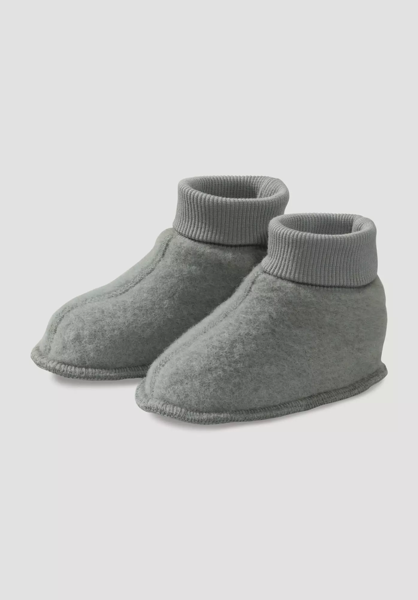 Wollfleece Schuhe aus reiner Bio-Merinowolle - 0