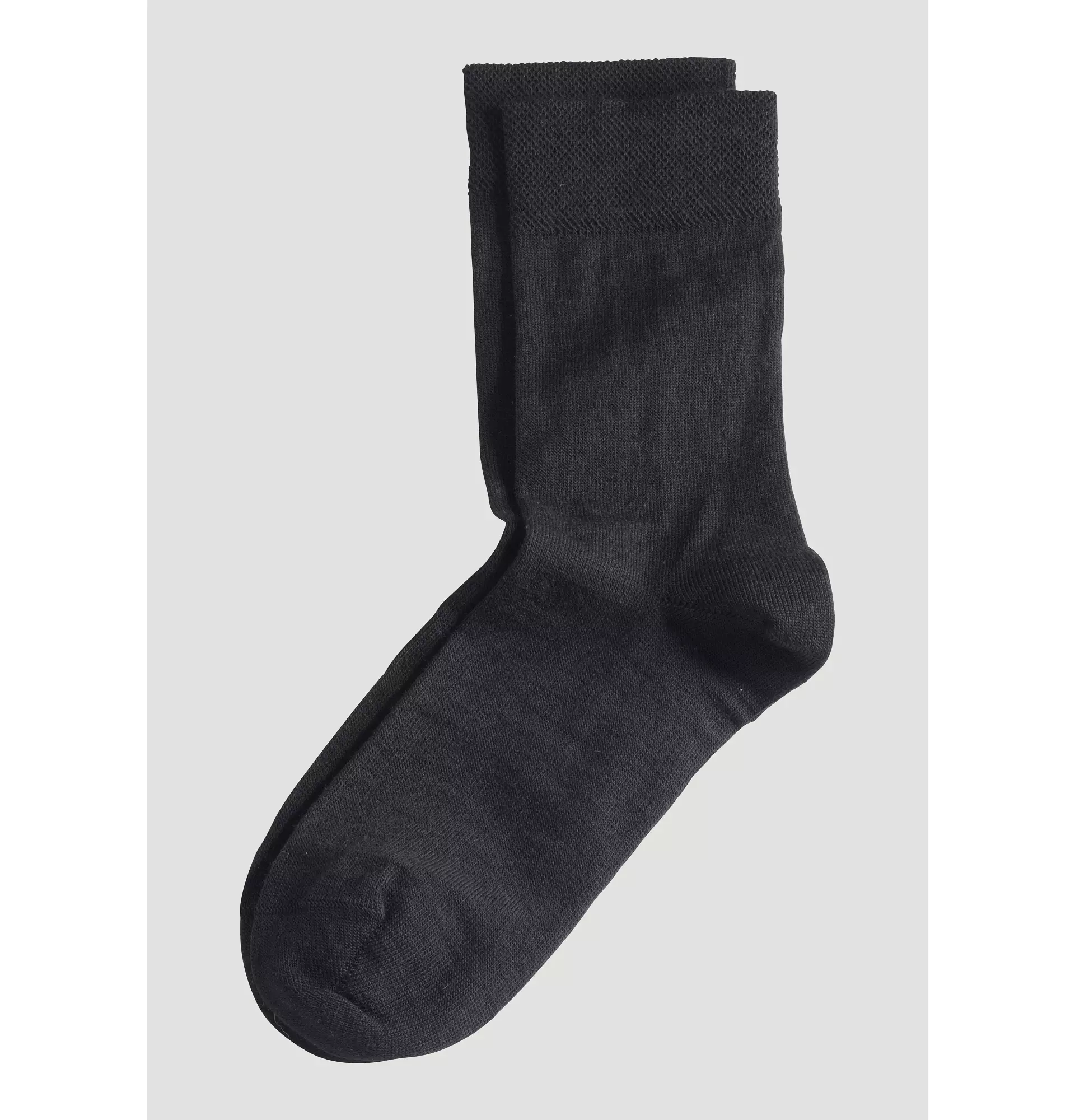 Socke aus Schurwolle mit Bio-Baumwolle - 0