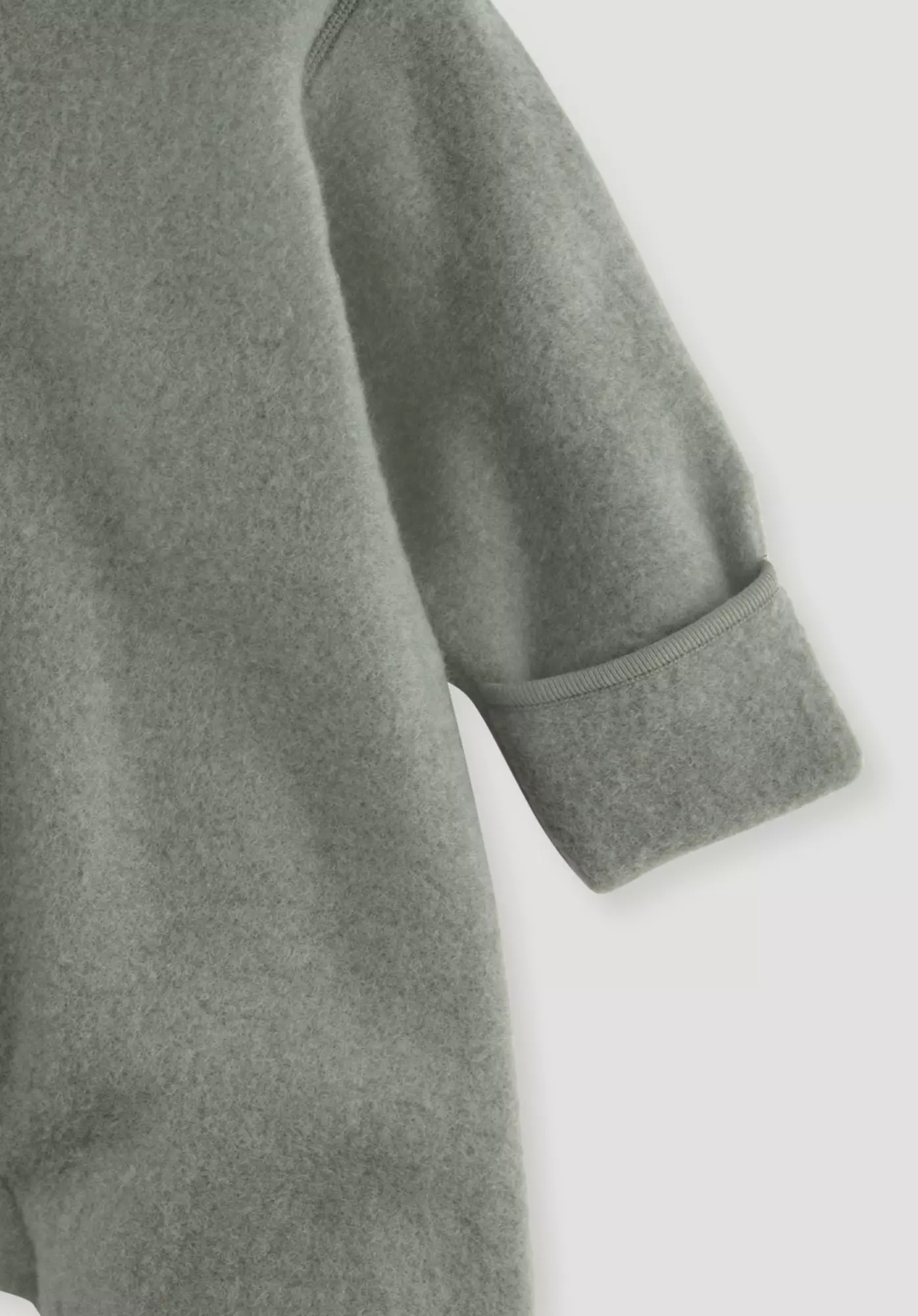 Wool fleece jumpsuit made from organic merino wool - 3