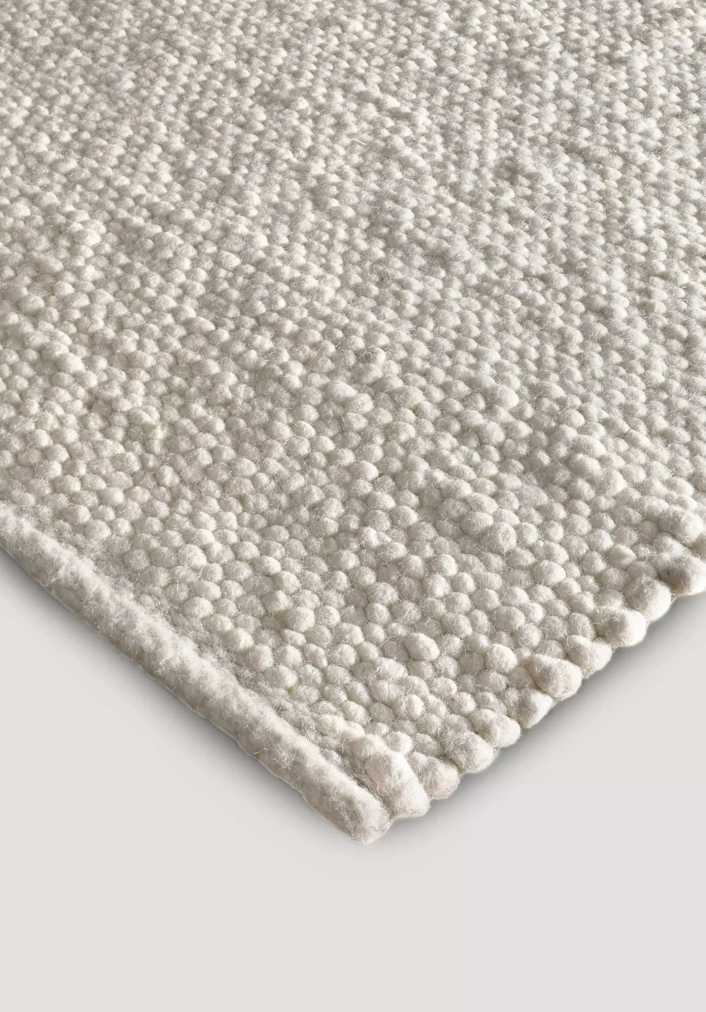 Web-Teppich Deichschaf aus reiner Schurwolle - 1