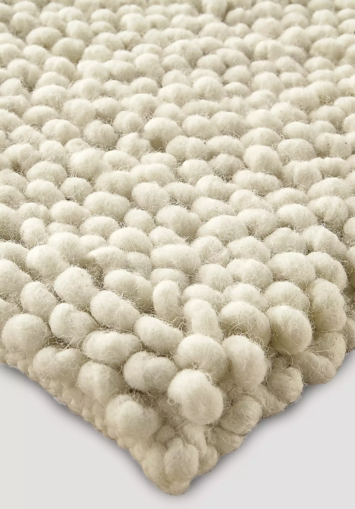 Schlingen-Teppich Deichschaf aus reiner Schurwolle - 1