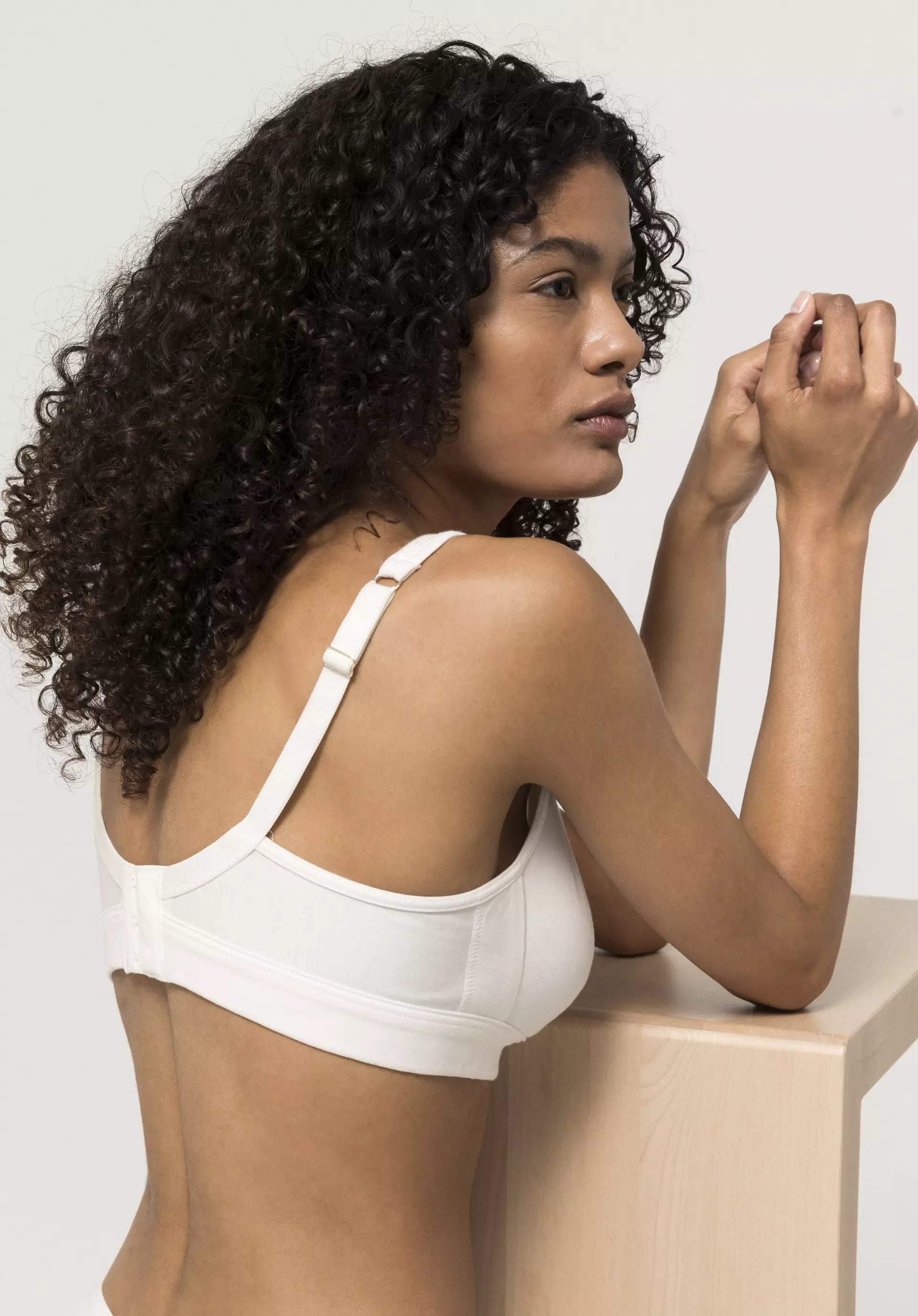 Kindly Yours Women's Sustainable Cotton V neck Bralette