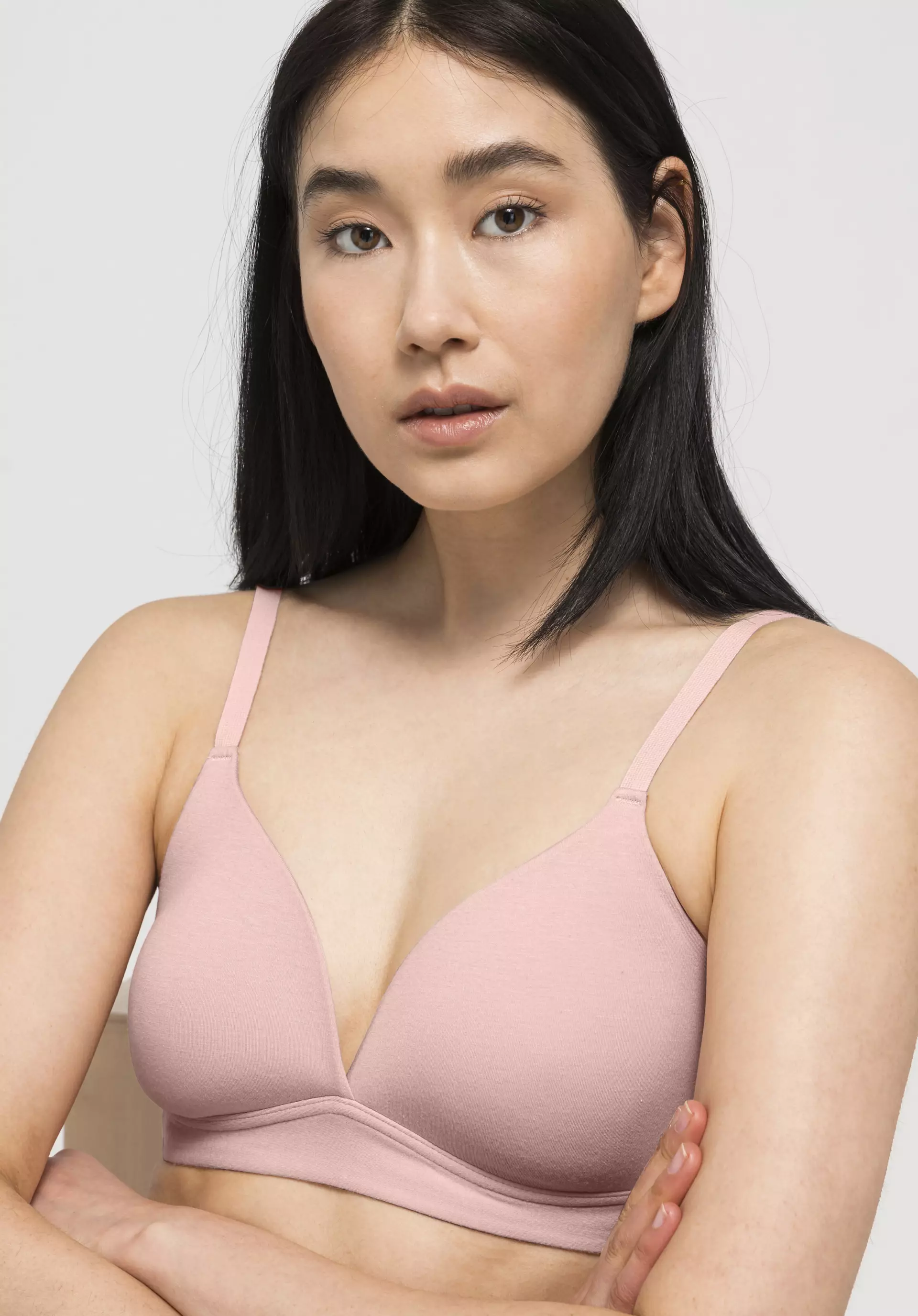 Non-wired spacer bra PURE SENSE made of organic cotton and TENCEL™Modal - 0