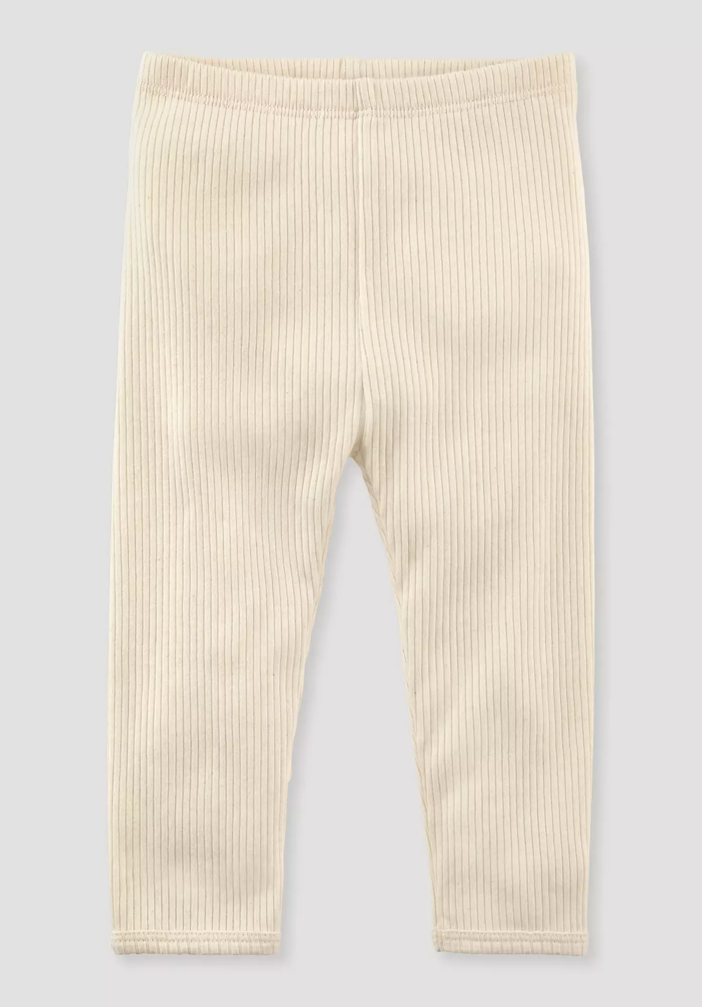 Slim trousers made of organic cotton with virgin wool - 0