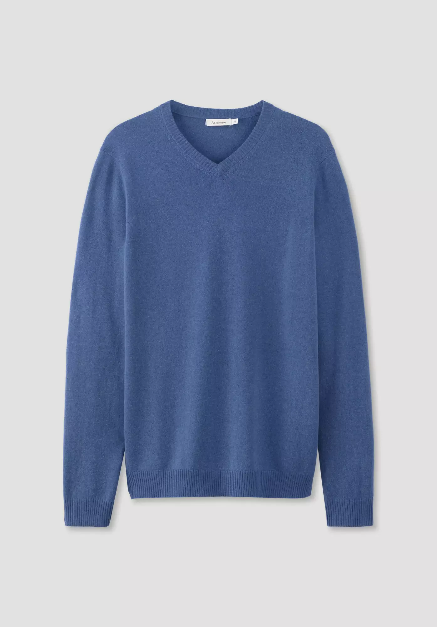 V-neck sweater made of virgin wool with cashmere - 4