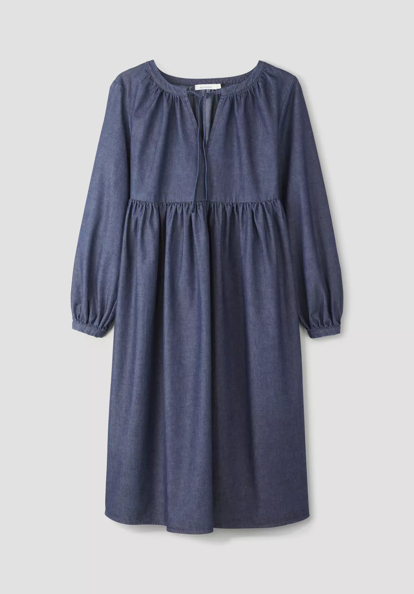 Denim dress made from pure organic cotton - 4
