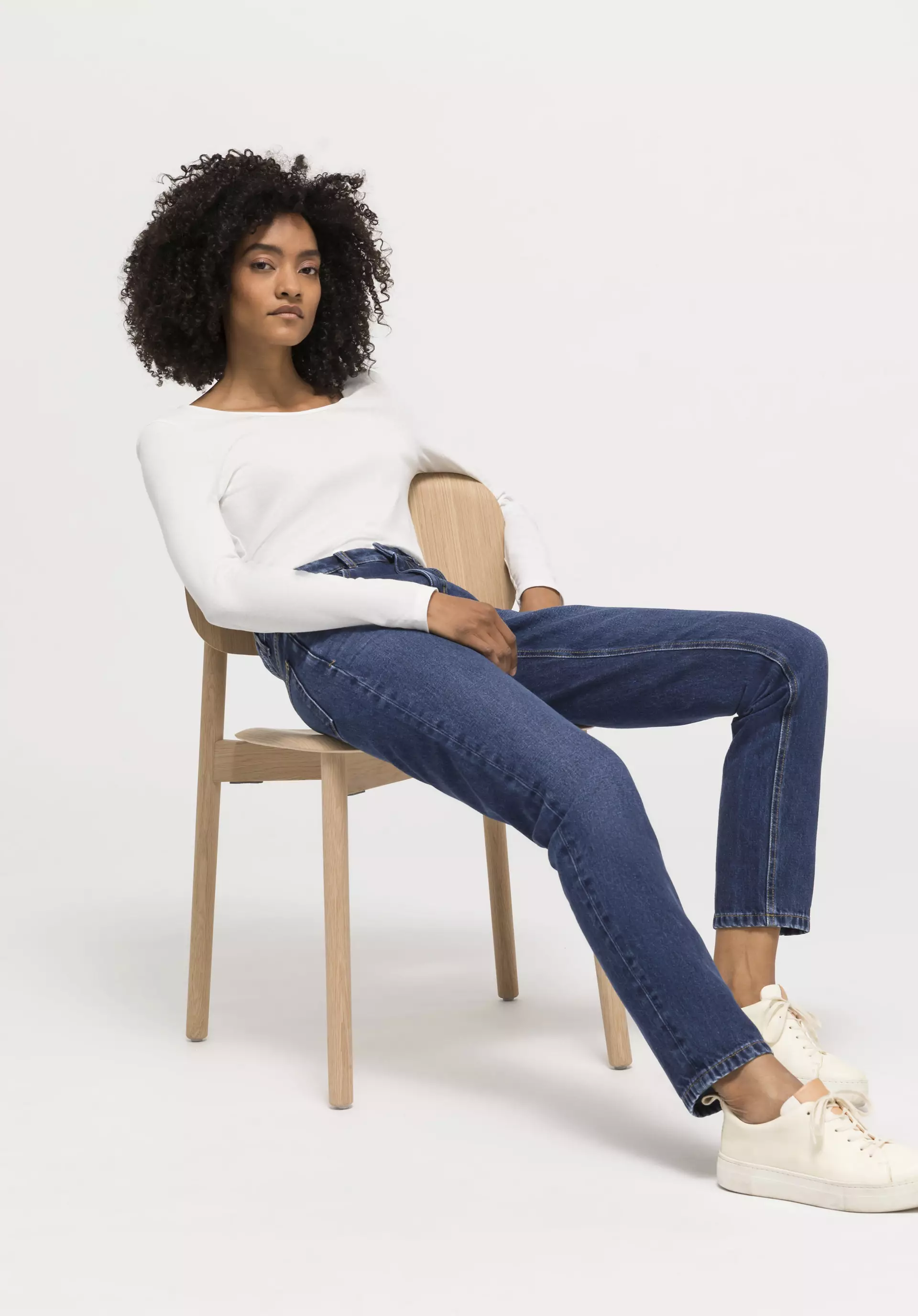 Hanna Mom Fit jeans made from pure organic denim - 0