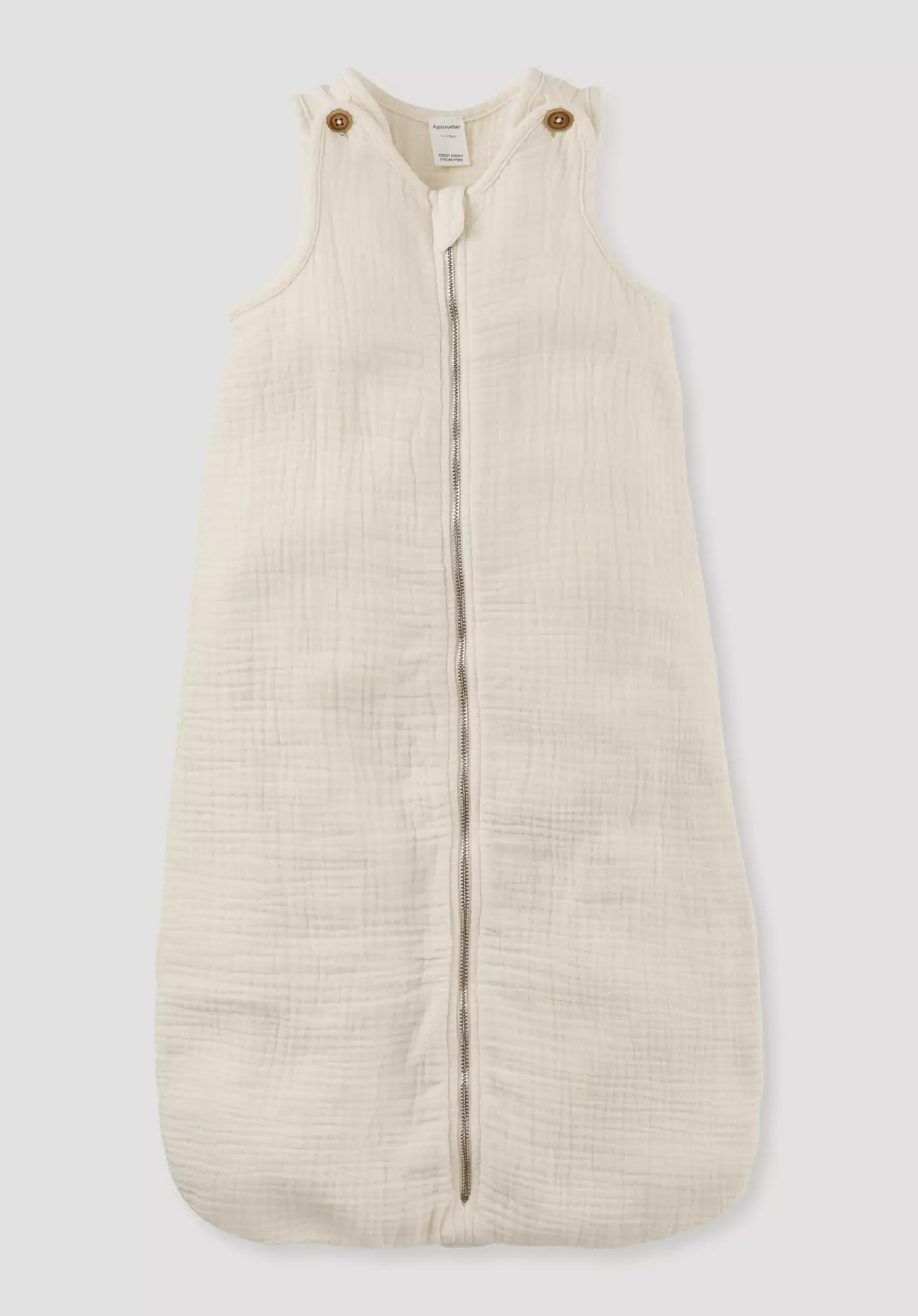 Muslin sleeping bag made from pure organic cotton - 0