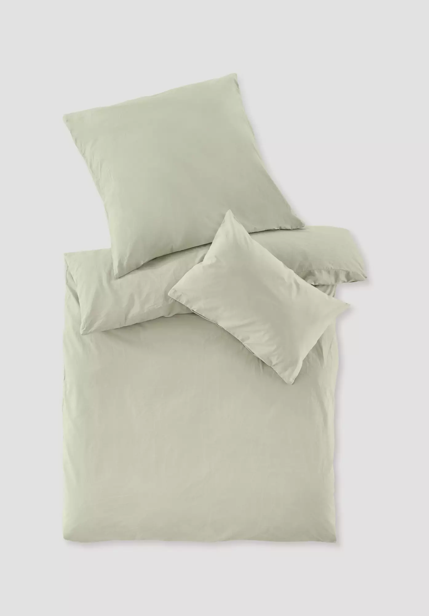 Plant-dyed Renforcé bed linen made from pure organic cotton - 1