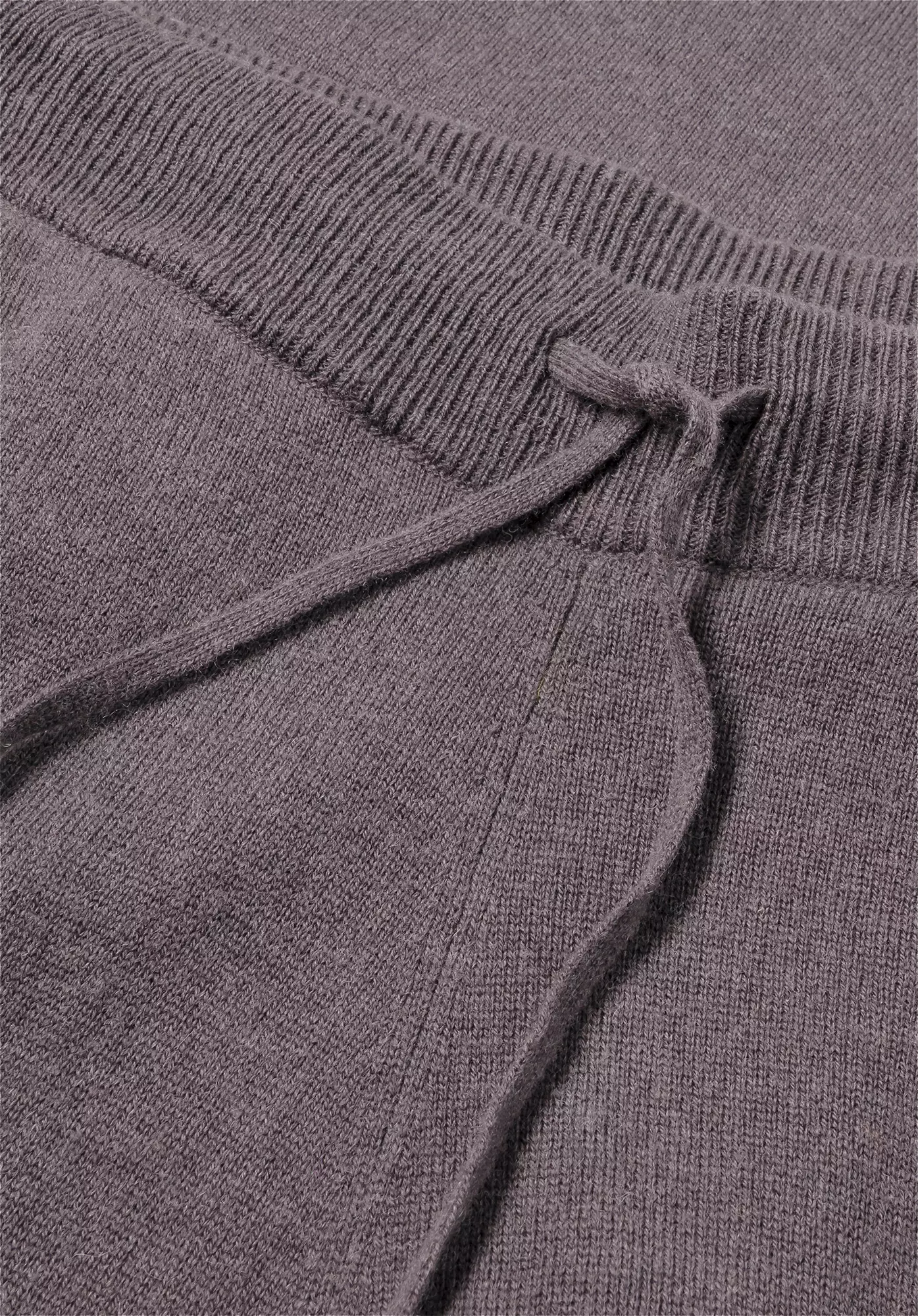 Knitted pants made of organic new wool with cashmere - 5