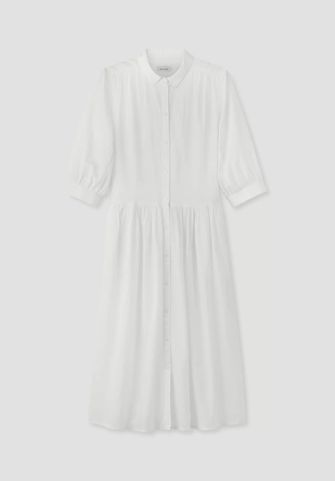 Midi dress made from pure organic cotton - 4