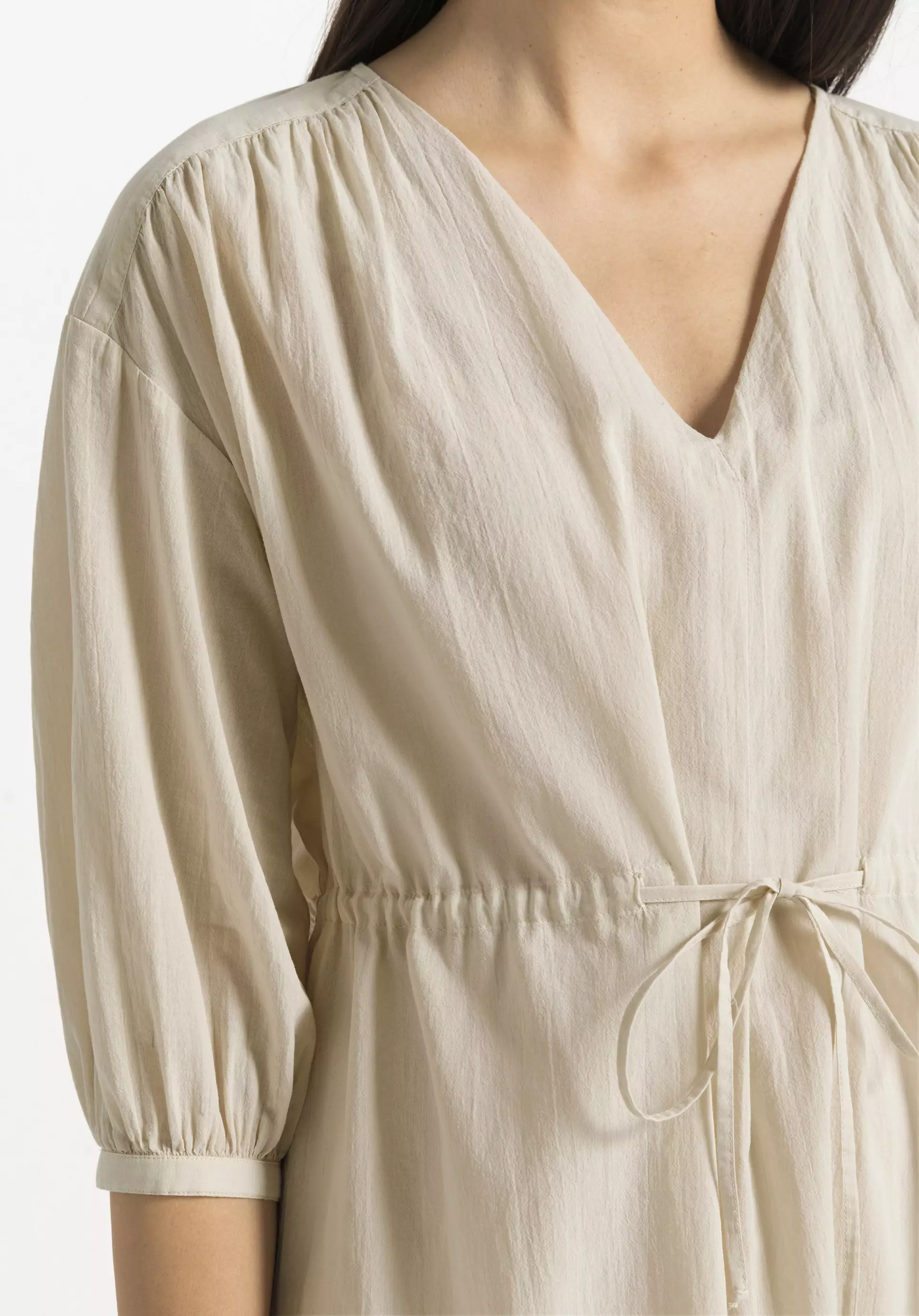 Midi dress made from pure organic cotton - 2