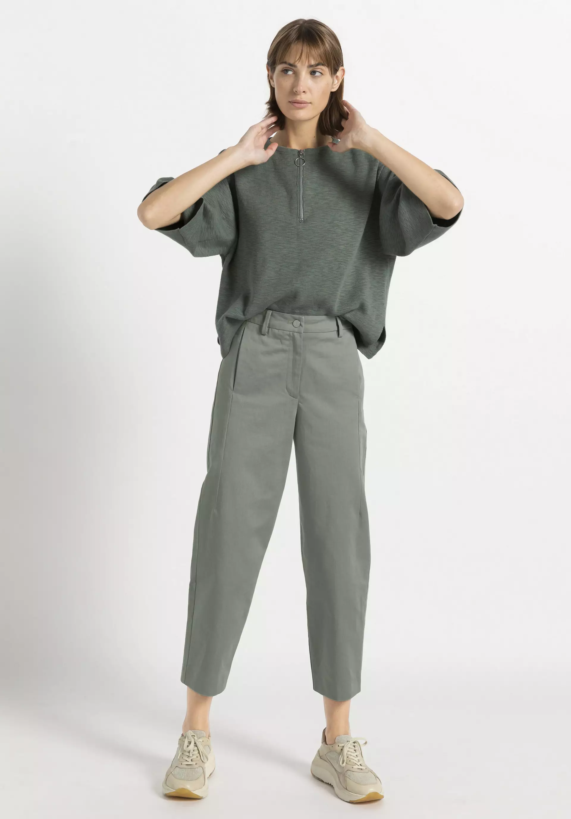 Pure organic cotton trousers - 0