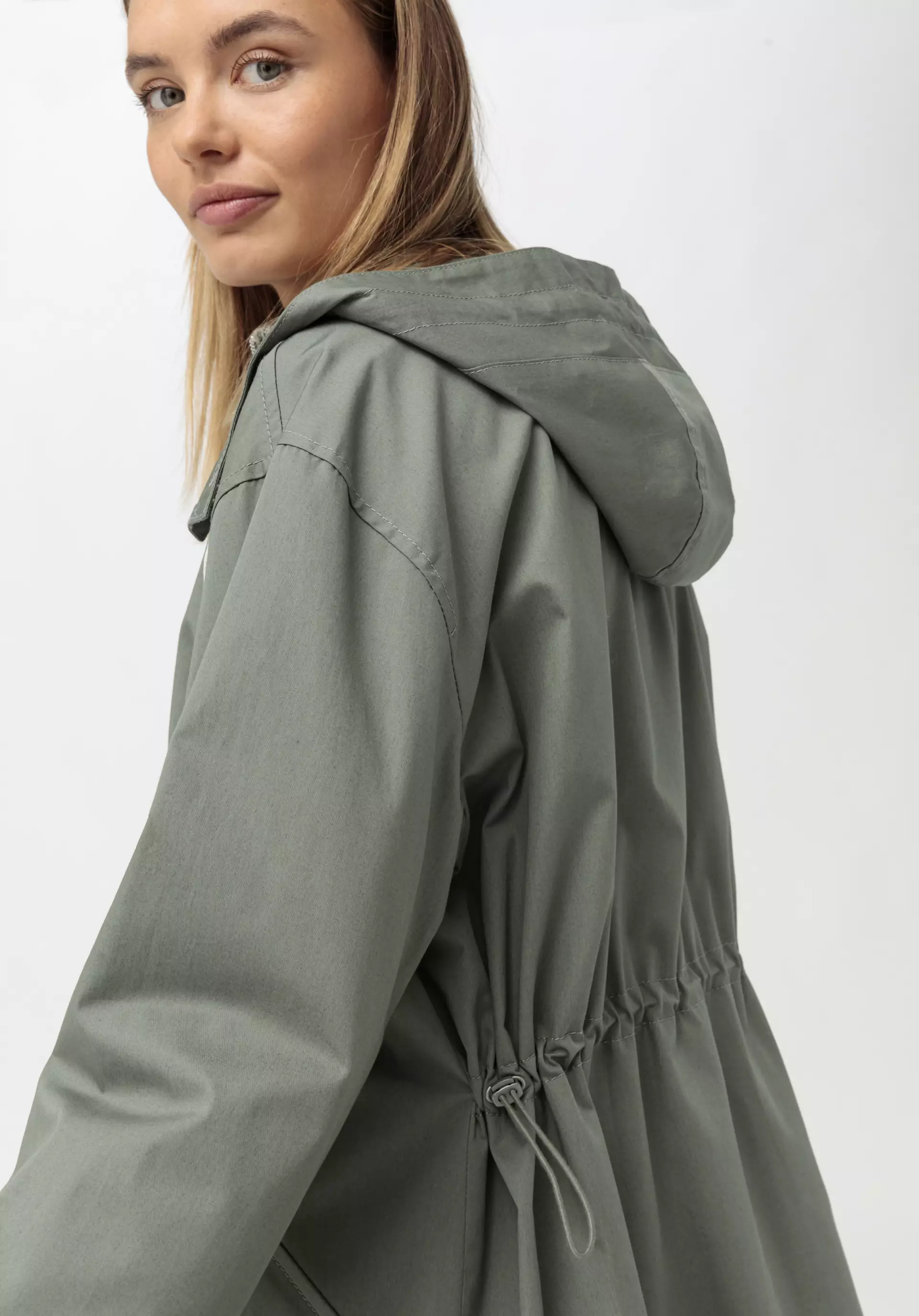 Parka Nature Shell made from pure organic cotton - 3