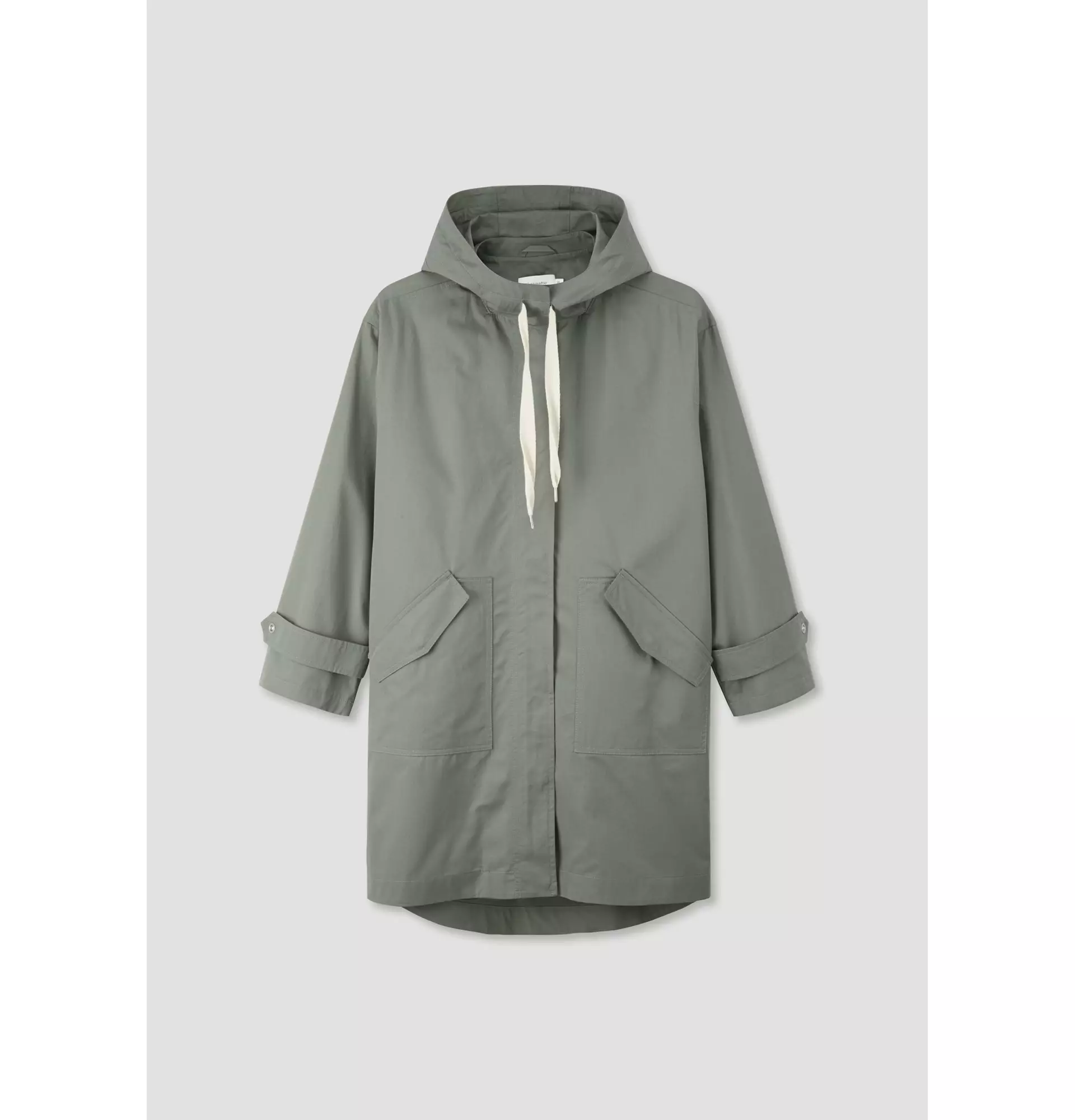 Parka Nature Shell made from pure organic cotton - 4