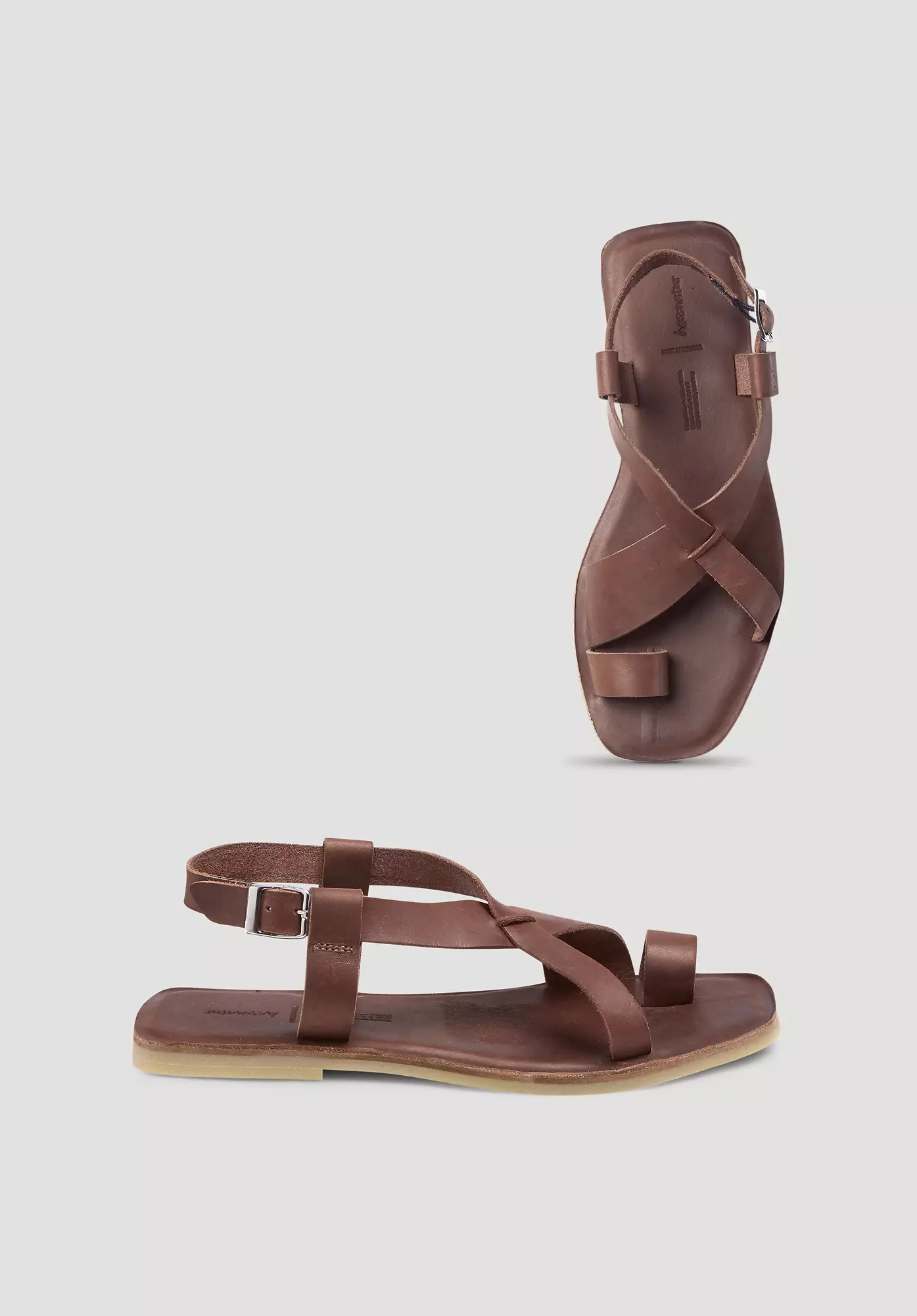 Leather sandal - 0