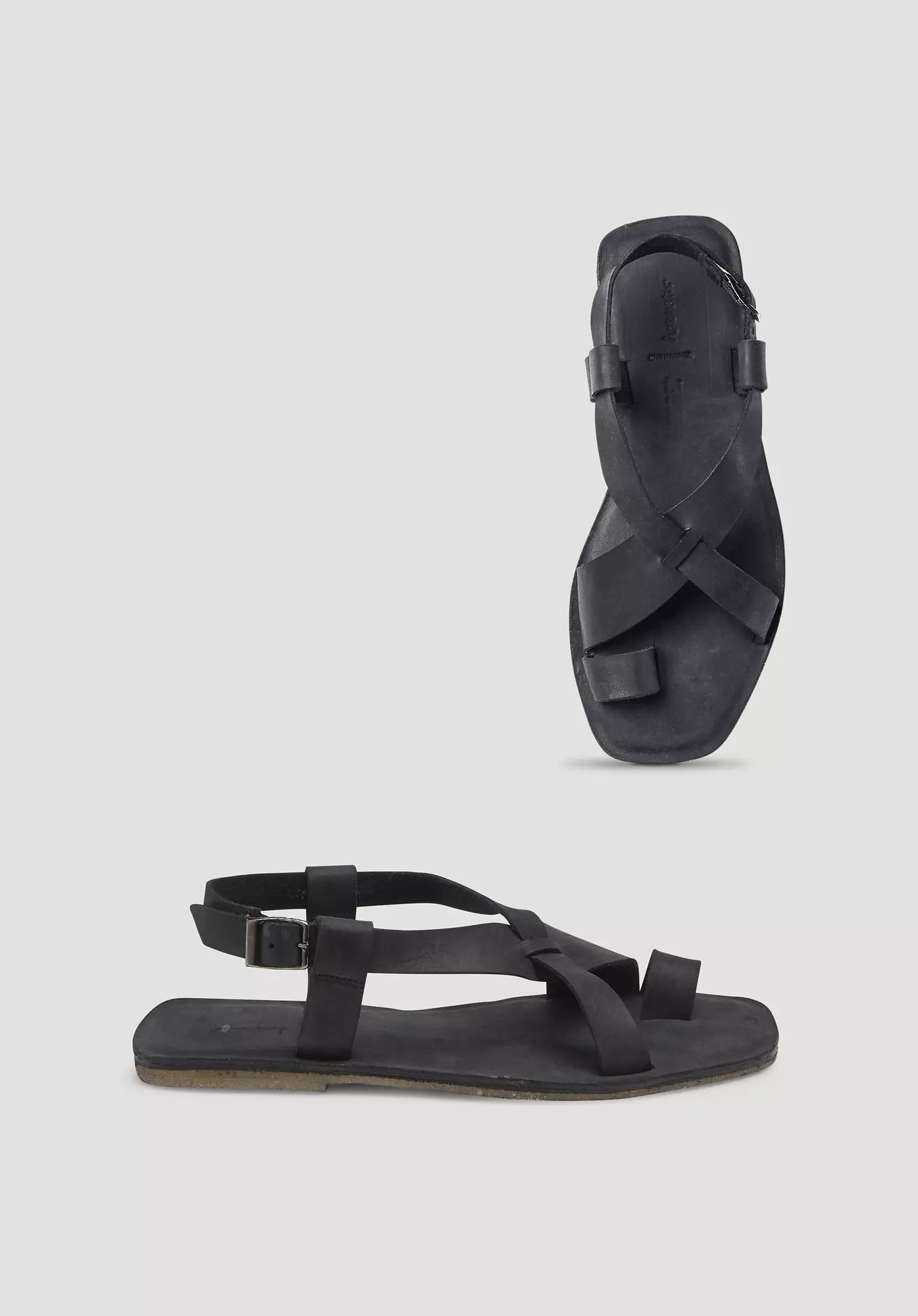 Leather sandal - 0