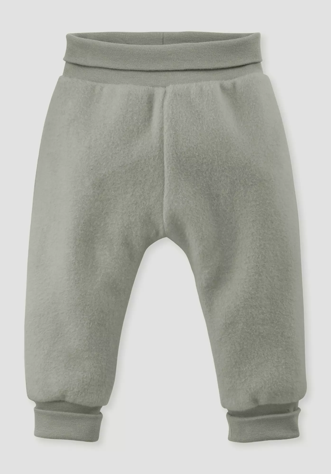 Regular soft fleece trousers made from pure organic cotton - 1