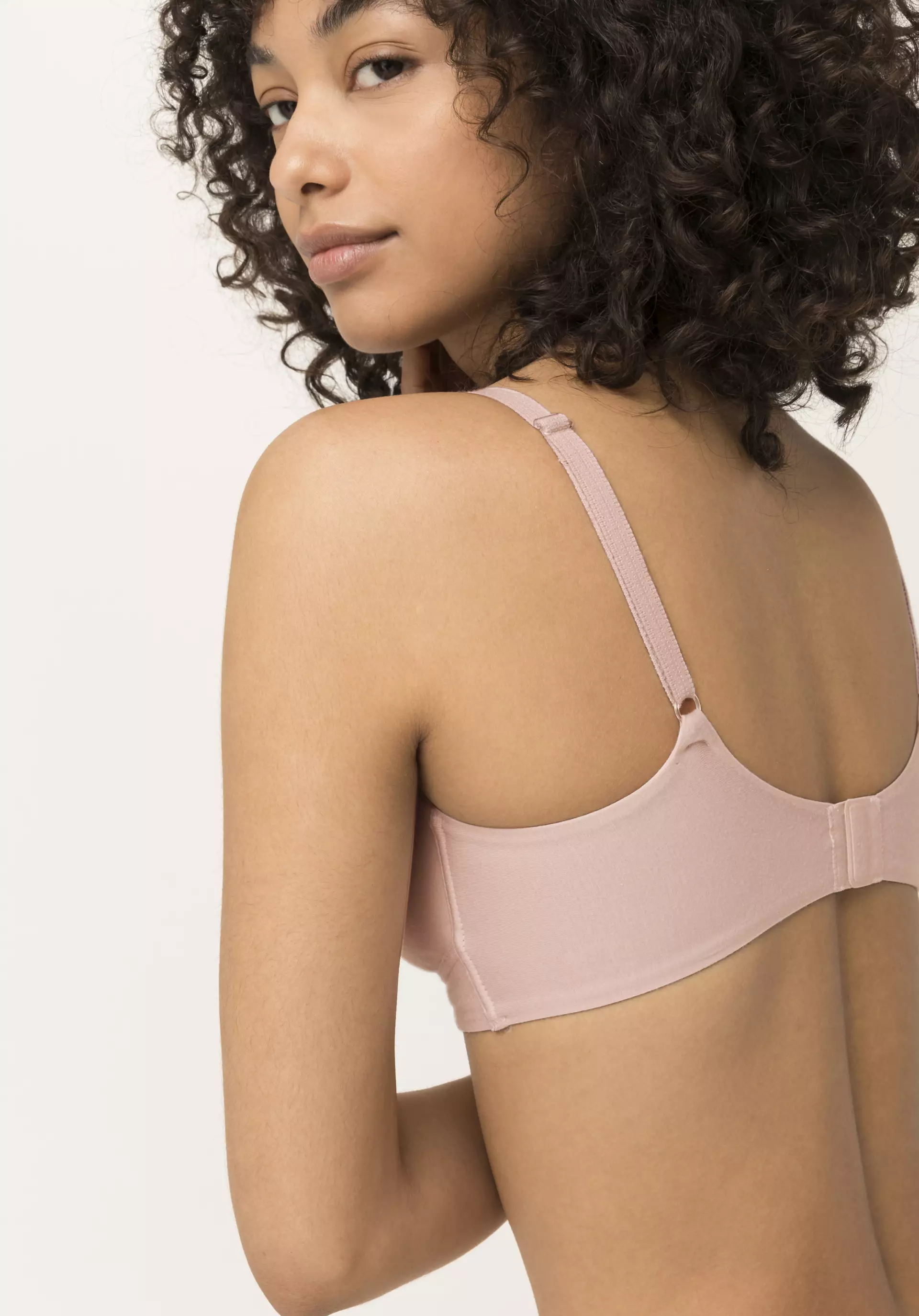 PURE SENSE non-wired triangle bra made from organic cotton and Tencel™Modal - 1