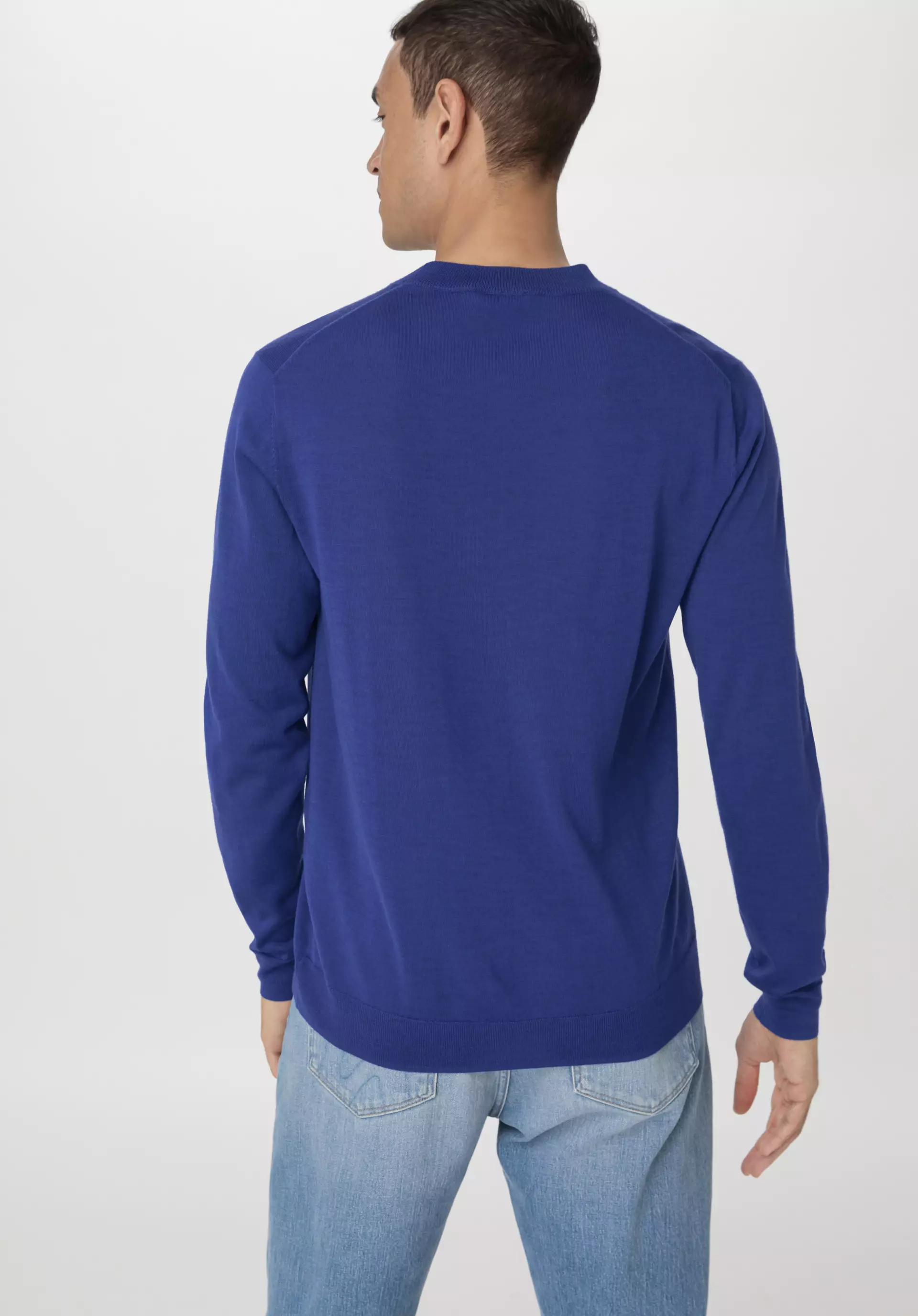 Fine regular sweater made from pure organic merino wool - 3