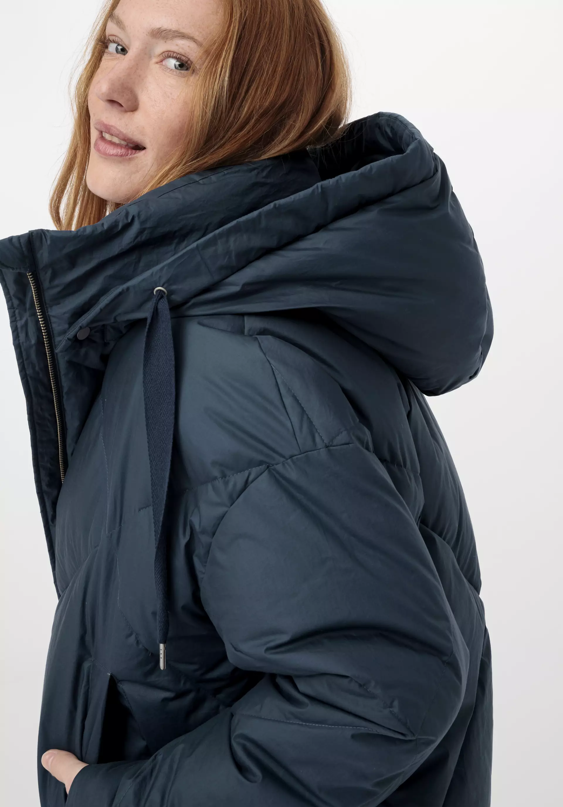 Light down jacket Nature Shell with organic cotton - 1