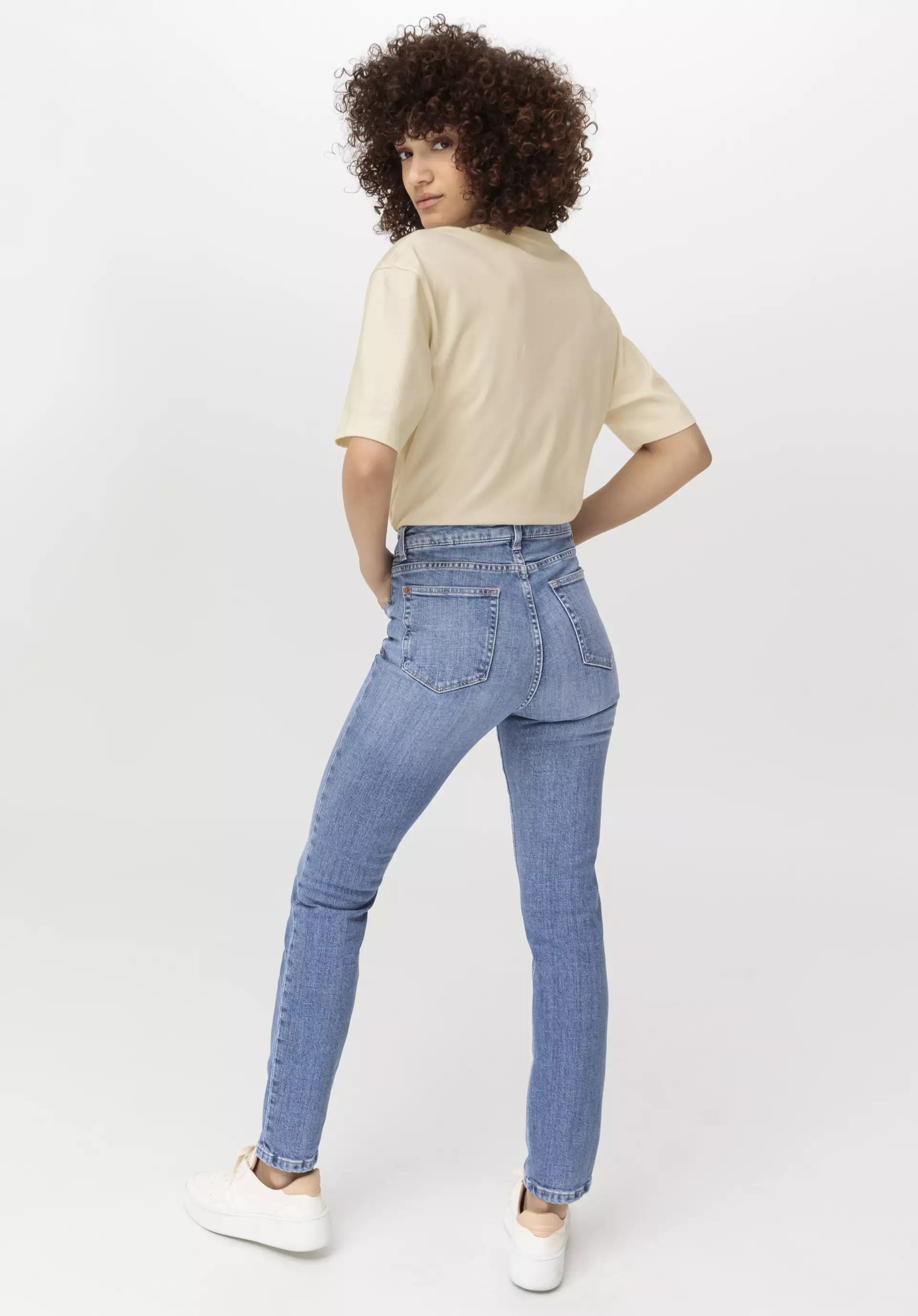 Jeans LINN High Rise Slim aus Bio-Denim - 1