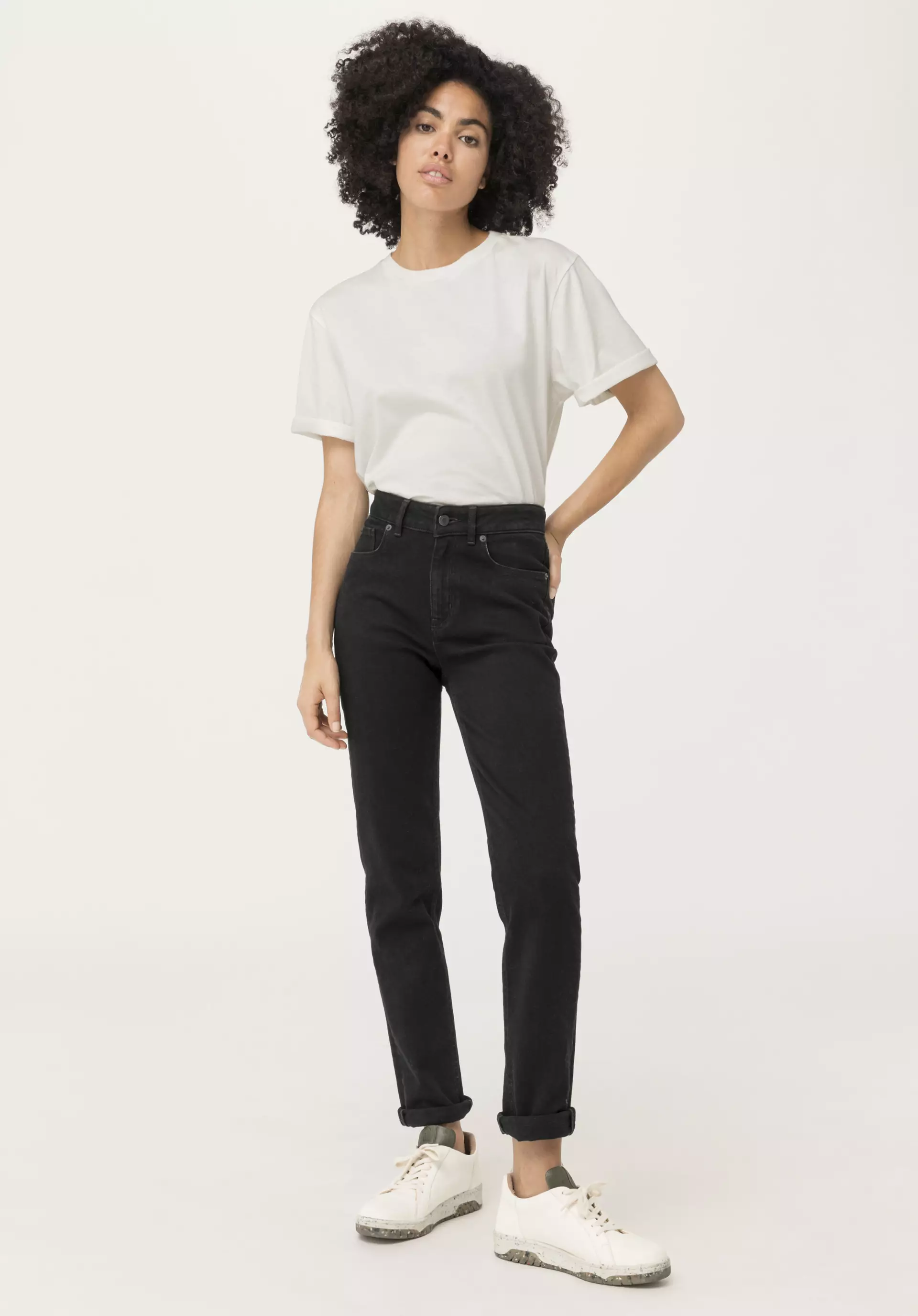 Coreva™ Jeans Lea High Rise Slim made of organic denim - 0