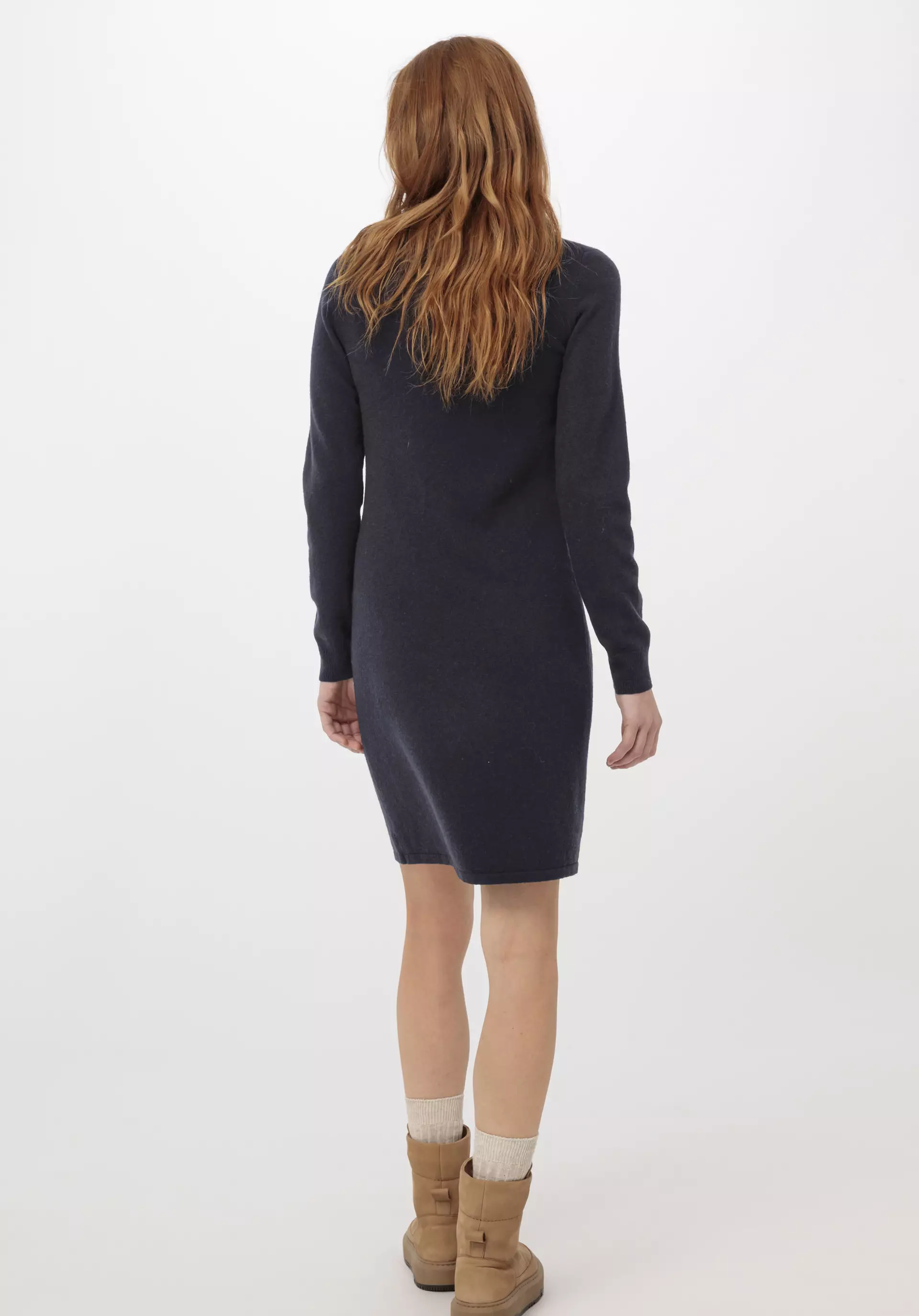 Knitted dress made from organic merino wool with cashmere - 3