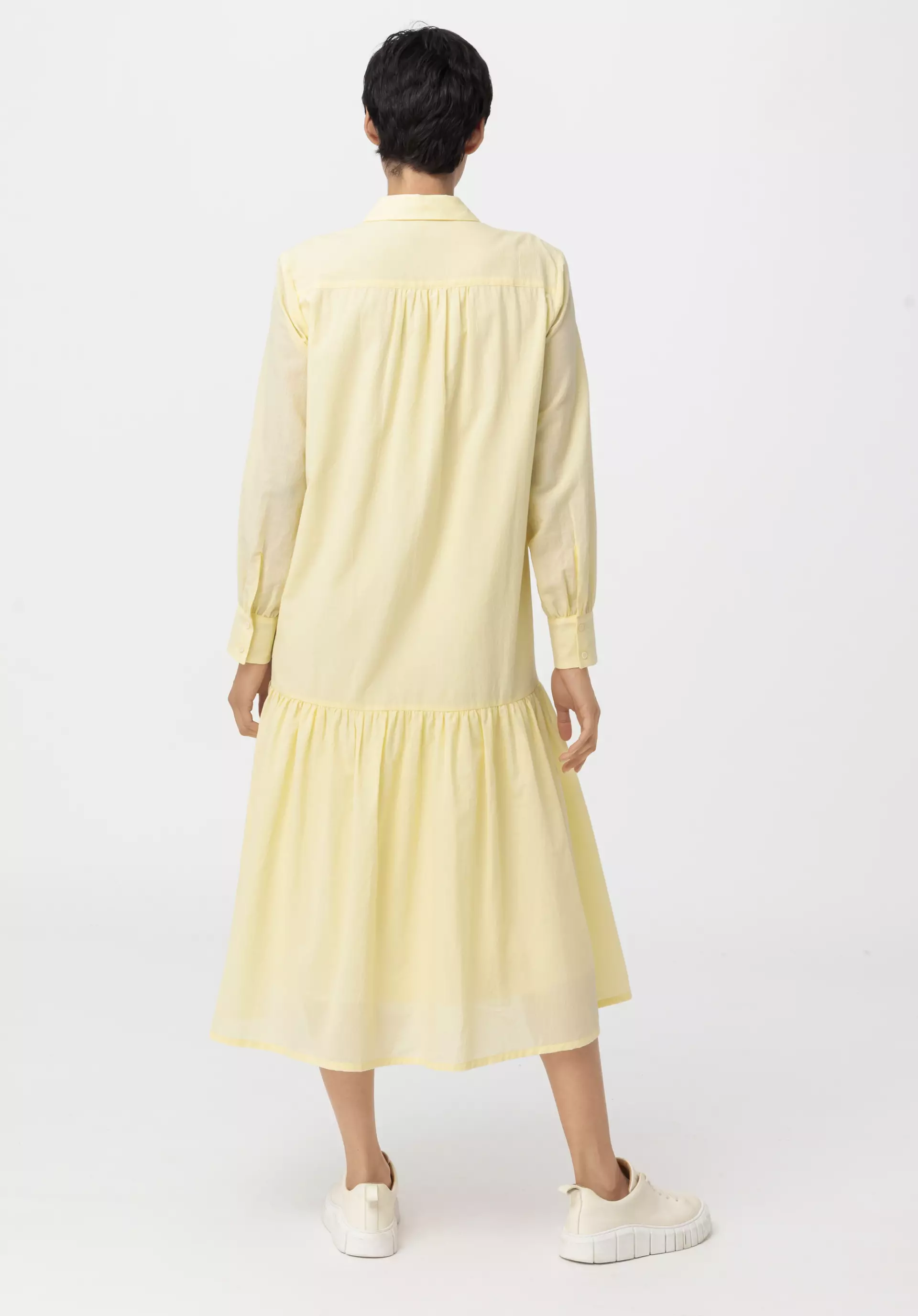 Midi dress made from pure organic cotton - 3