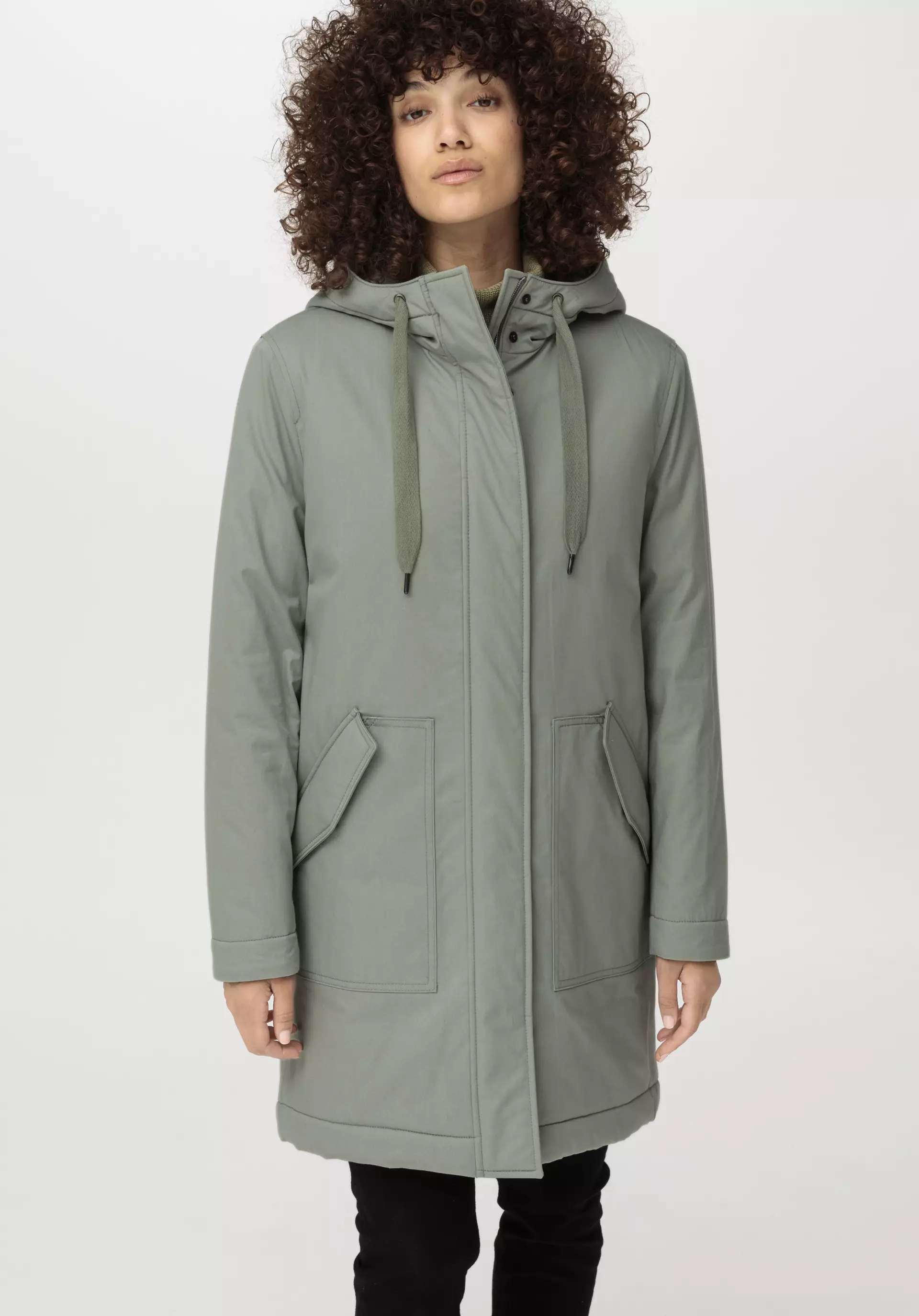 Parka Nature Shell made from pure organic cotton - 1