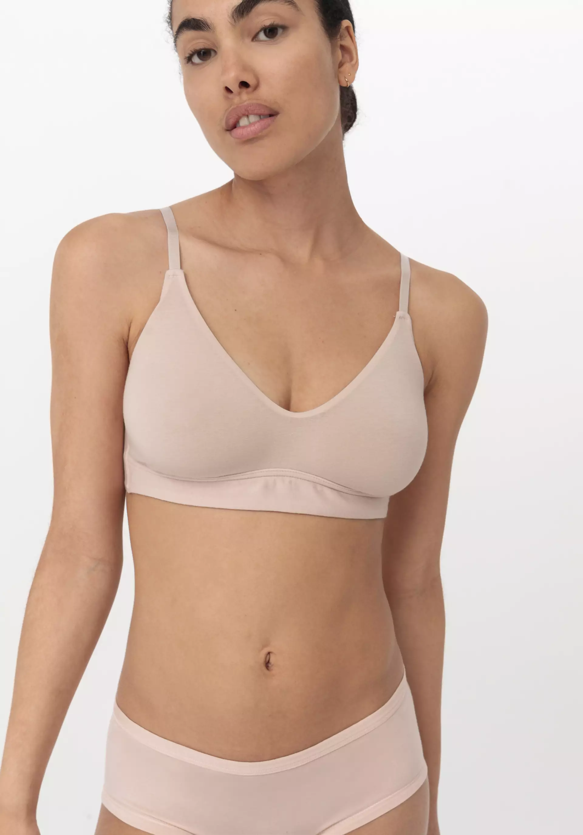 Triangle bra made from organic cotton and Tencel™Modal 53546
