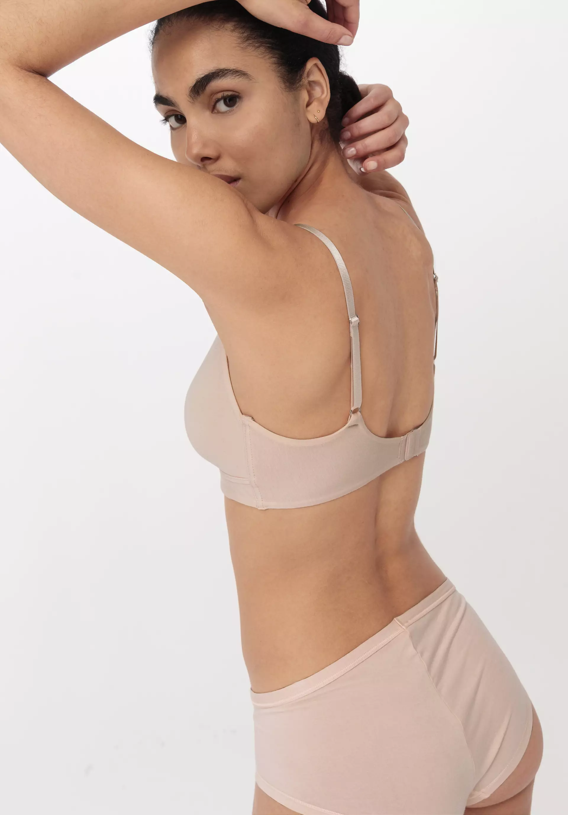 Triangle bra made from organic cotton and Tencel™Modal - 1
