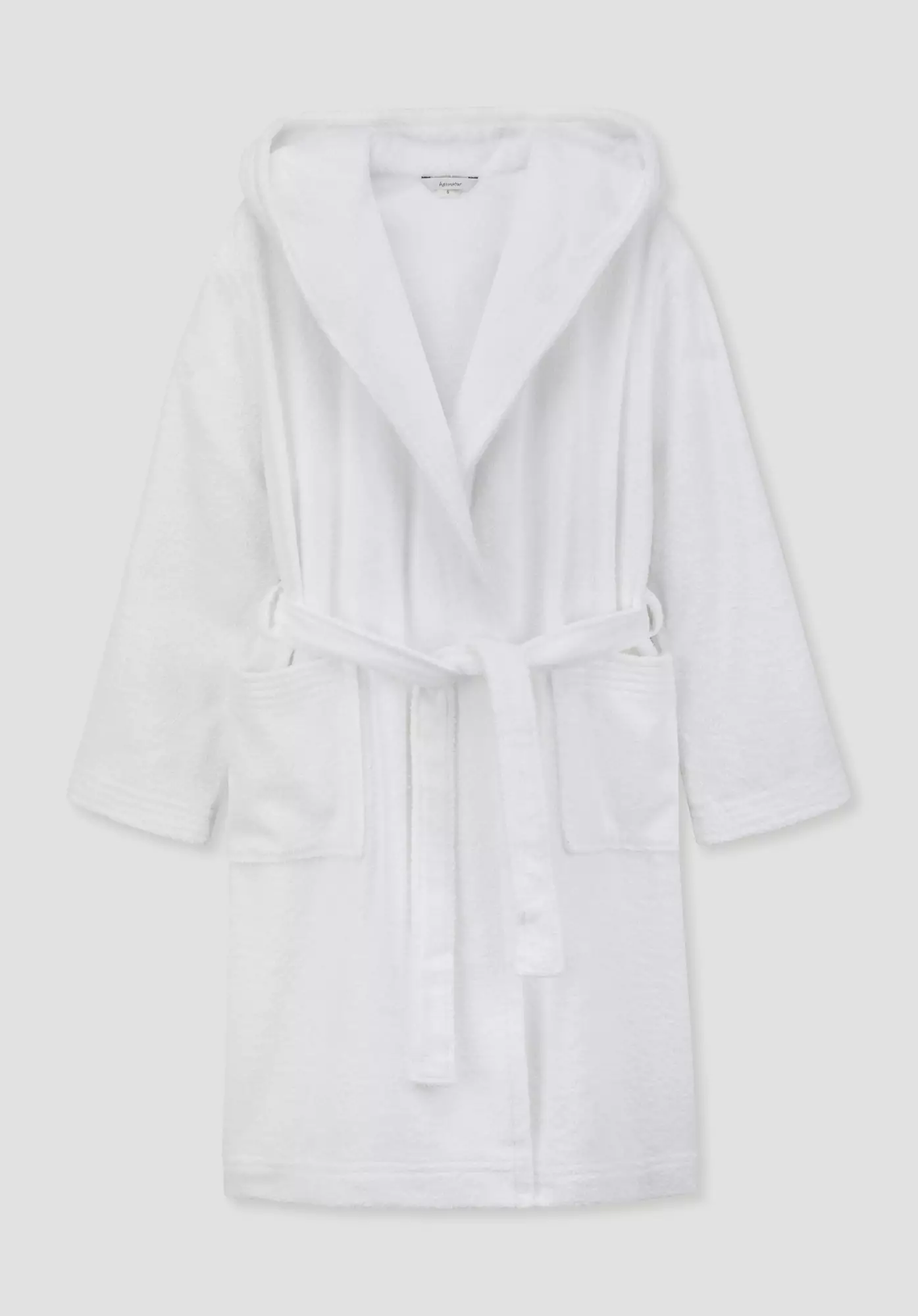Short bathrobe made from pure organic cotton - 2