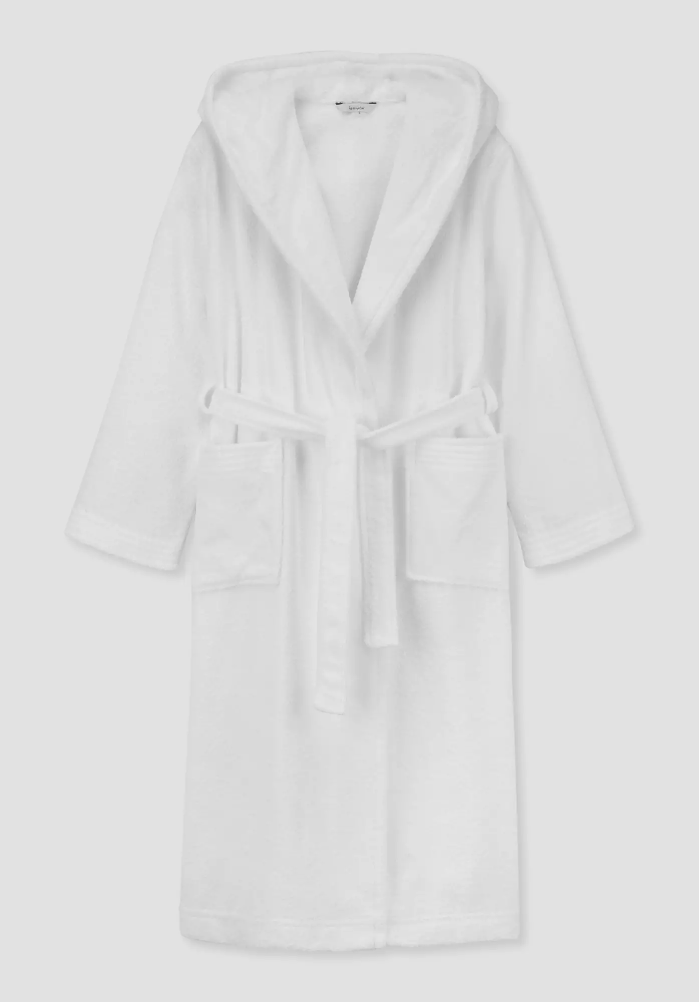 Long bathrobe made from pure organic cotton - 2