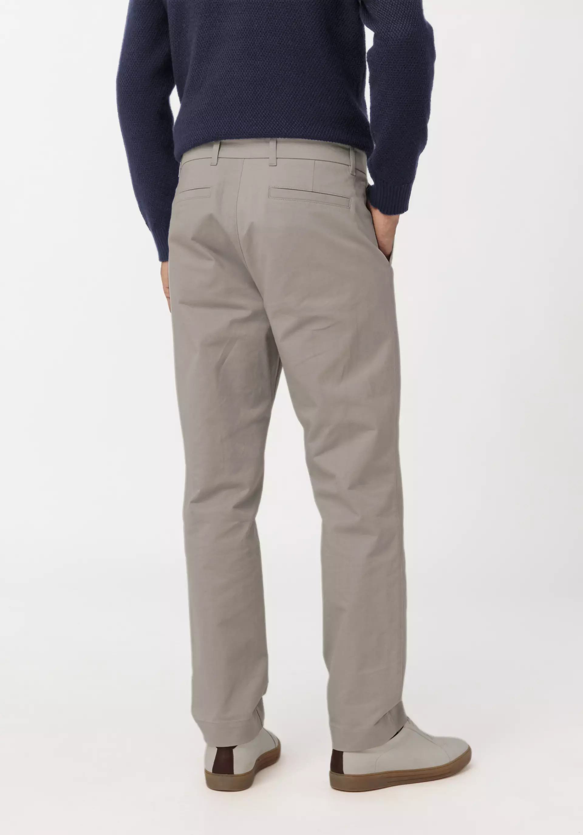 Relaxed fit trousers made from organic cotton with hemp - 2