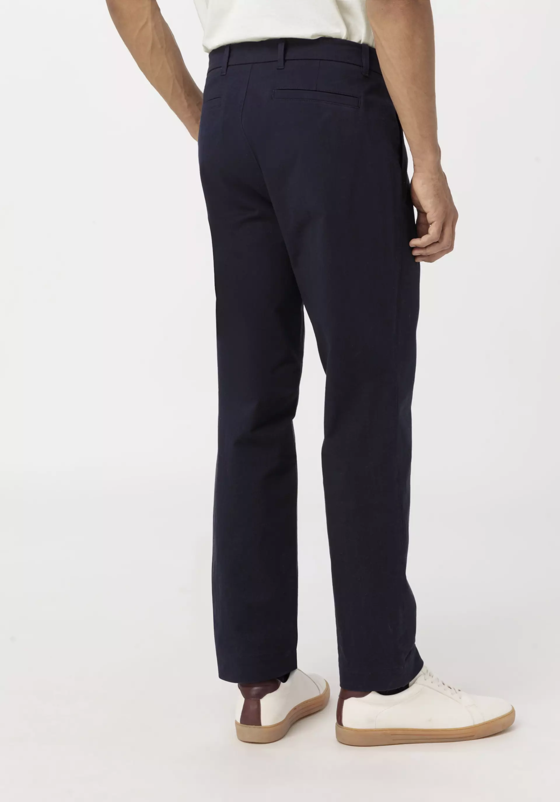 Relaxed fit trousers made from organic cotton with hemp - 2