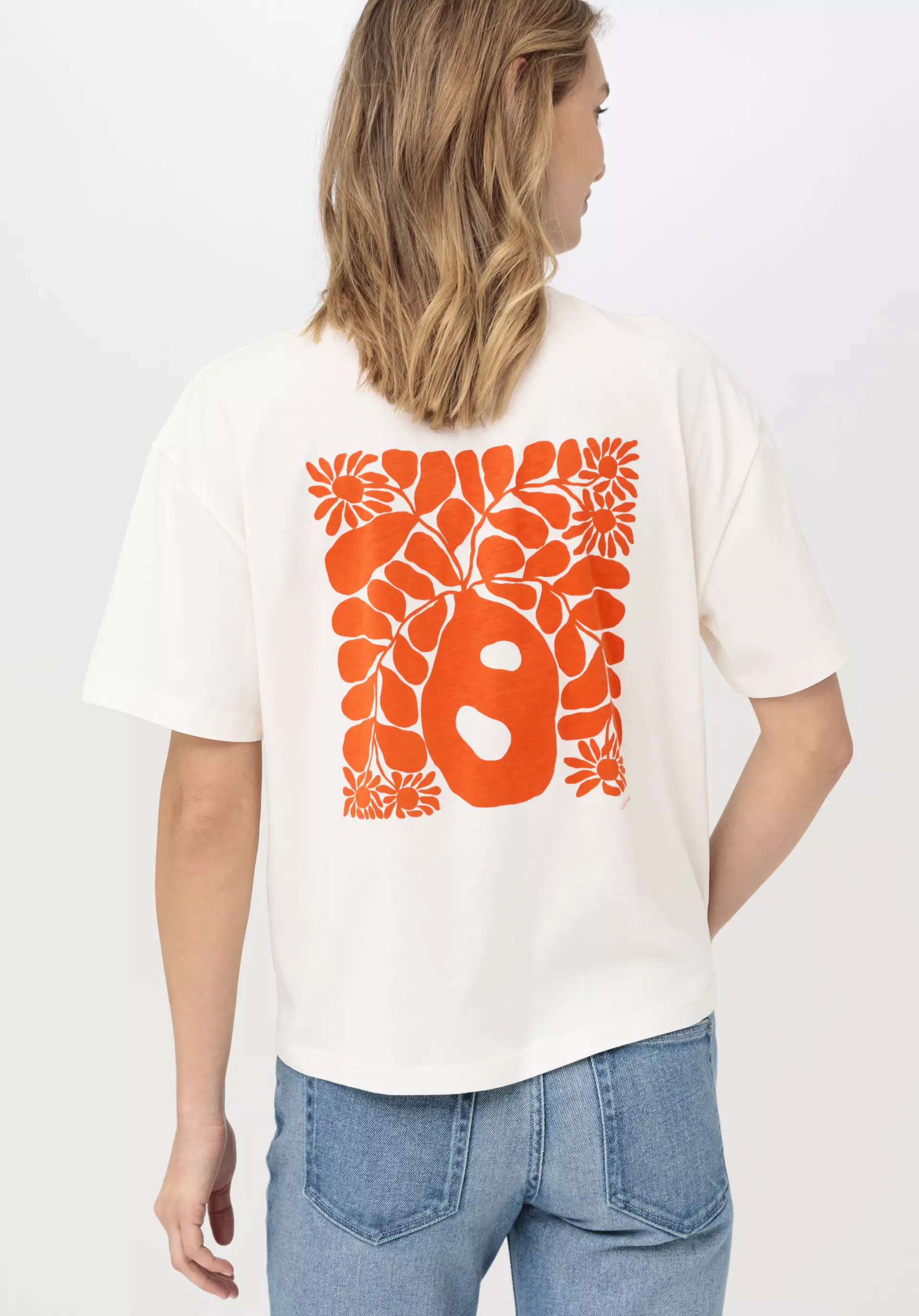 Beschränkt auf direkt verwaltete Filialen LIV LEE reiner 53971 Bio-Baumwolle T-Shirt X aus HESSNATUR