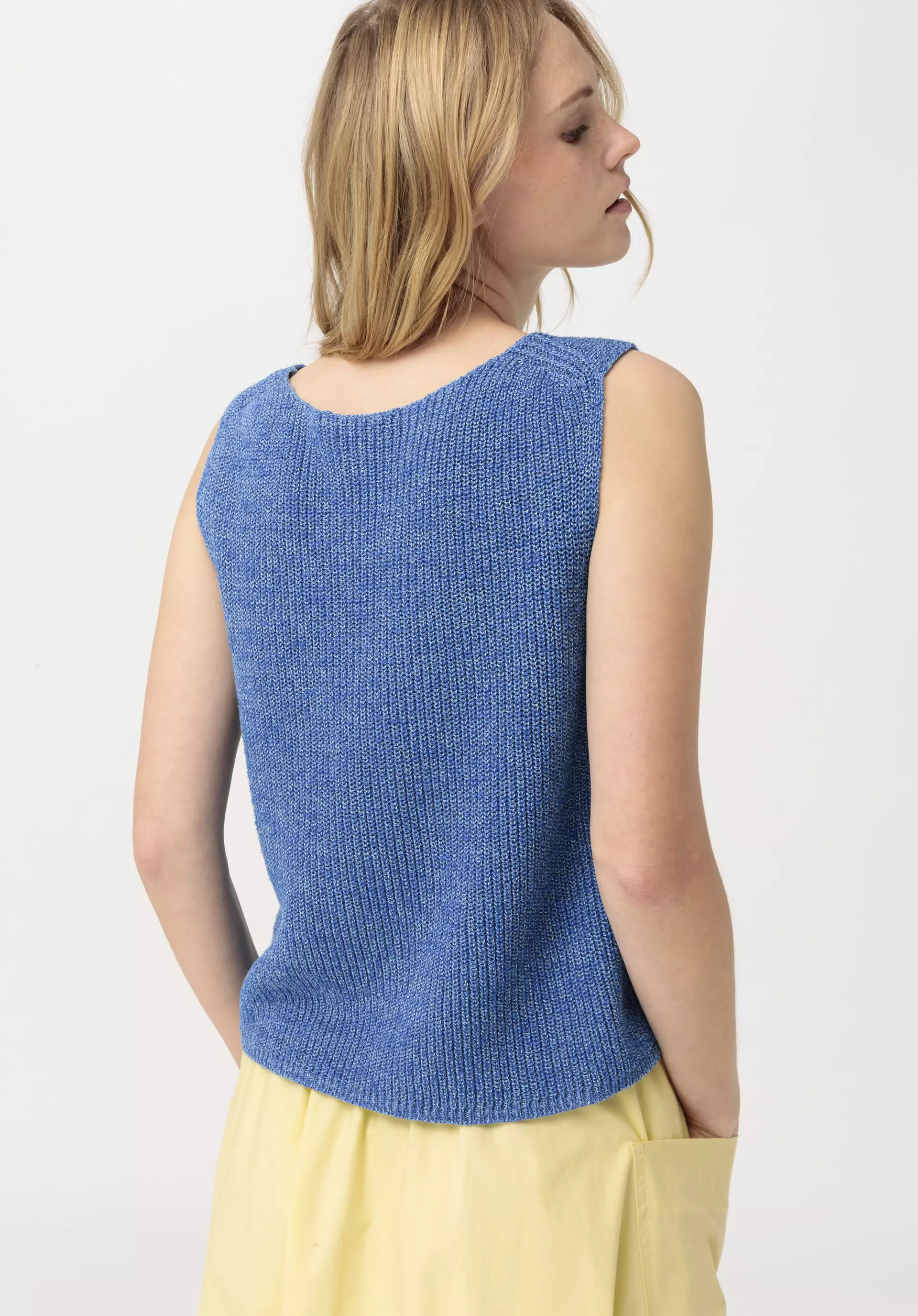 Organic cotton and linen sweater - 2