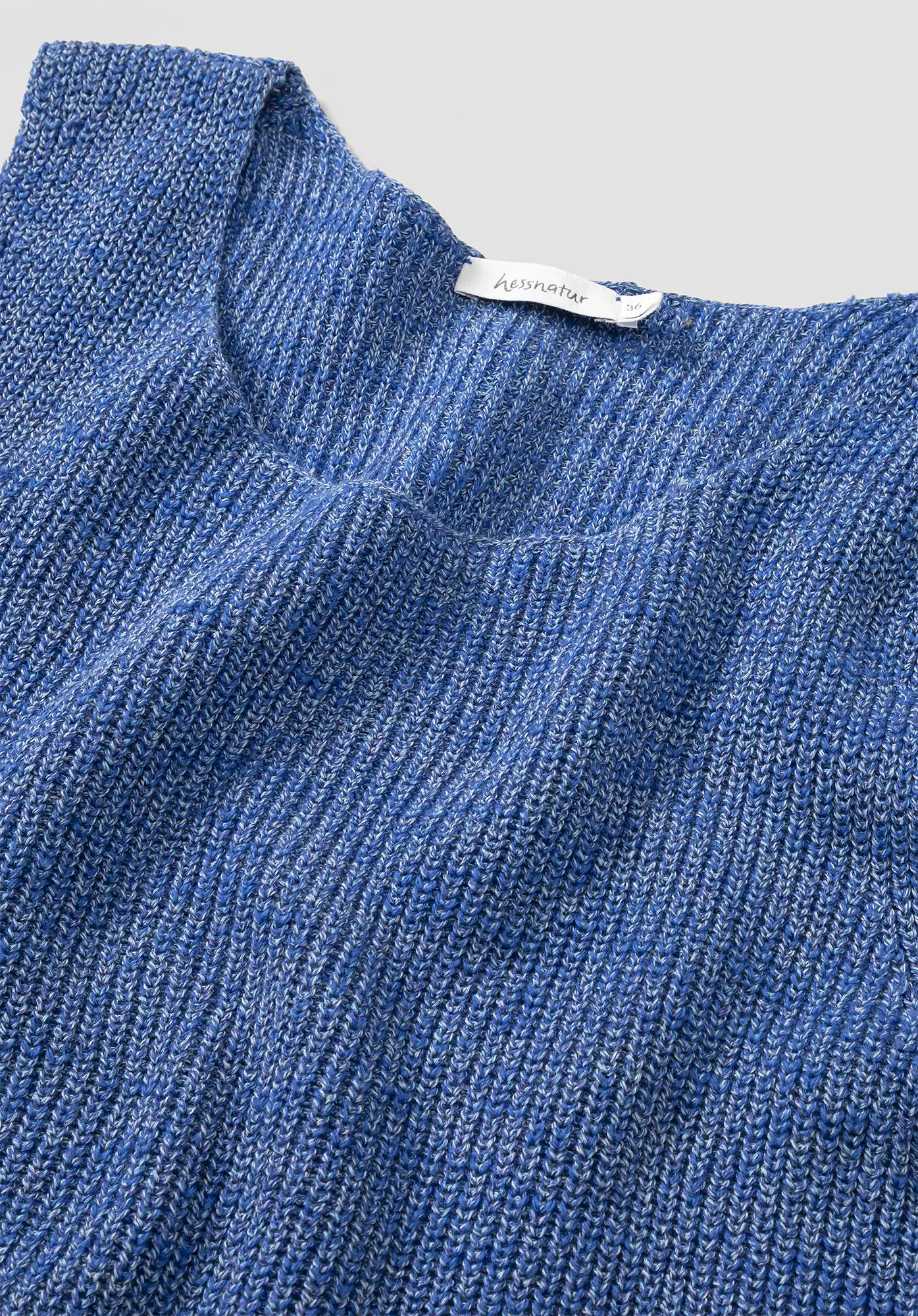 Organic cotton and linen sweater - 5
