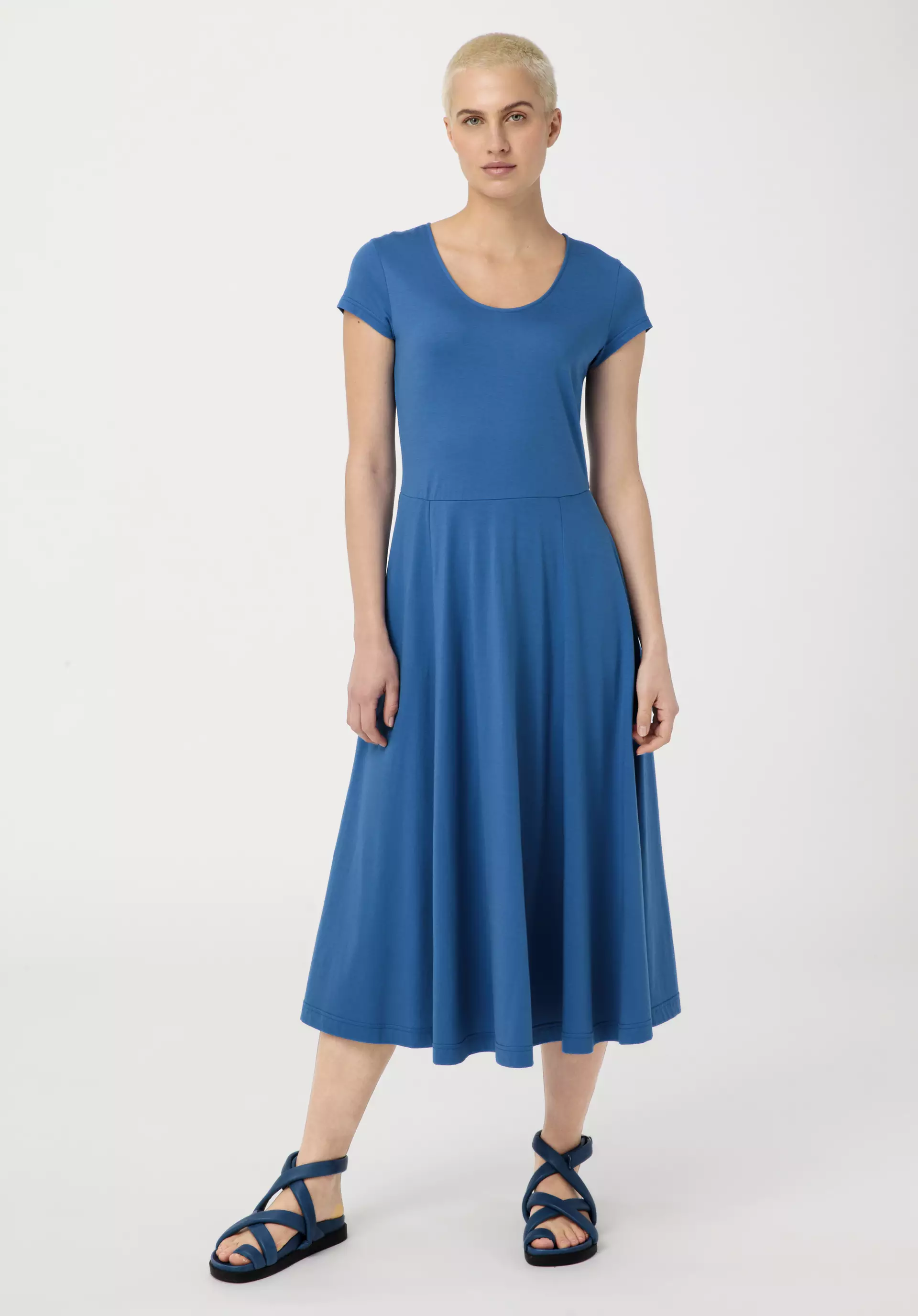 Jersey-Kleid aus reiner Bio-Baumwolle - 0