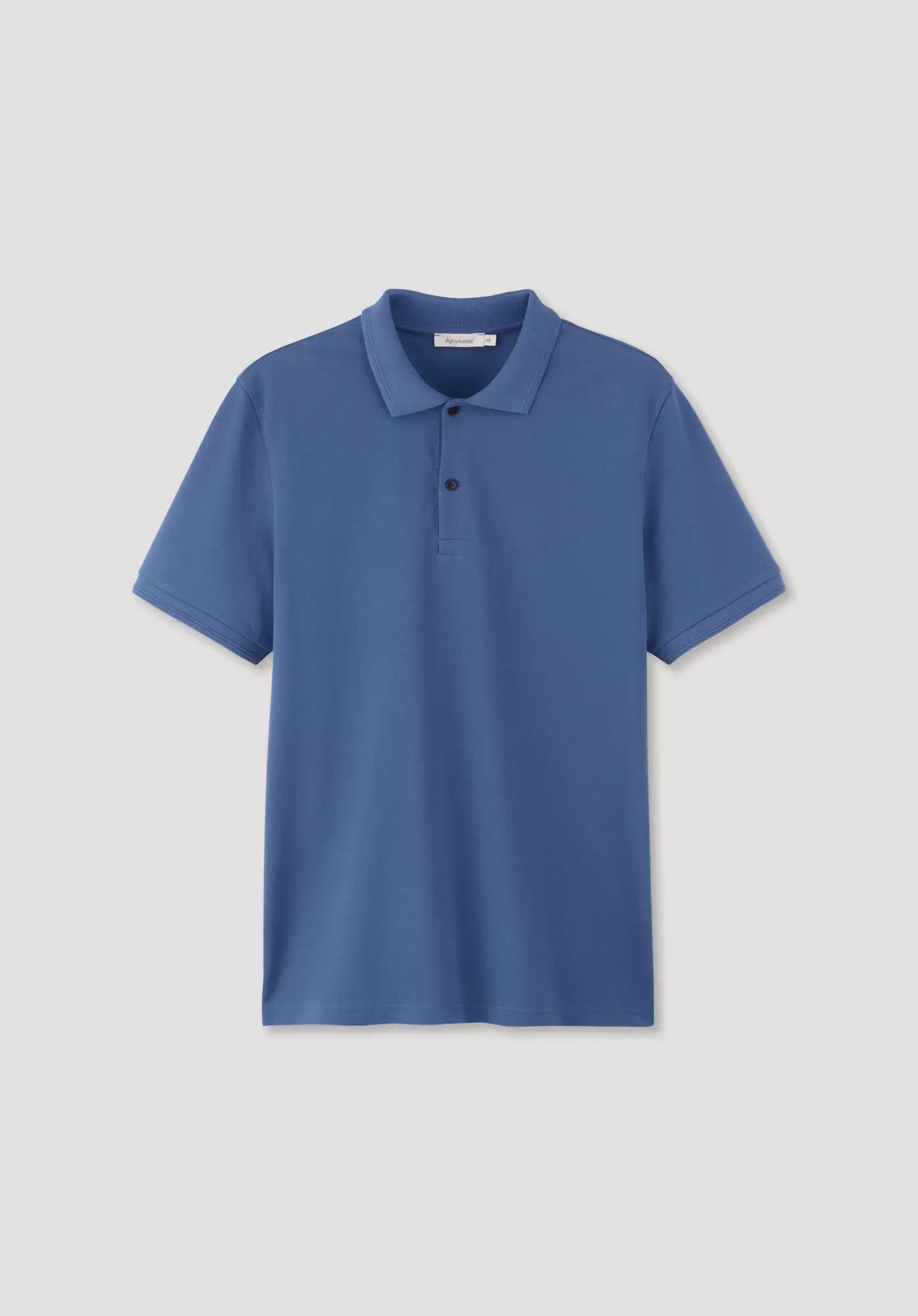 Twill jersey polo shirt made from pure organic cotton - 4