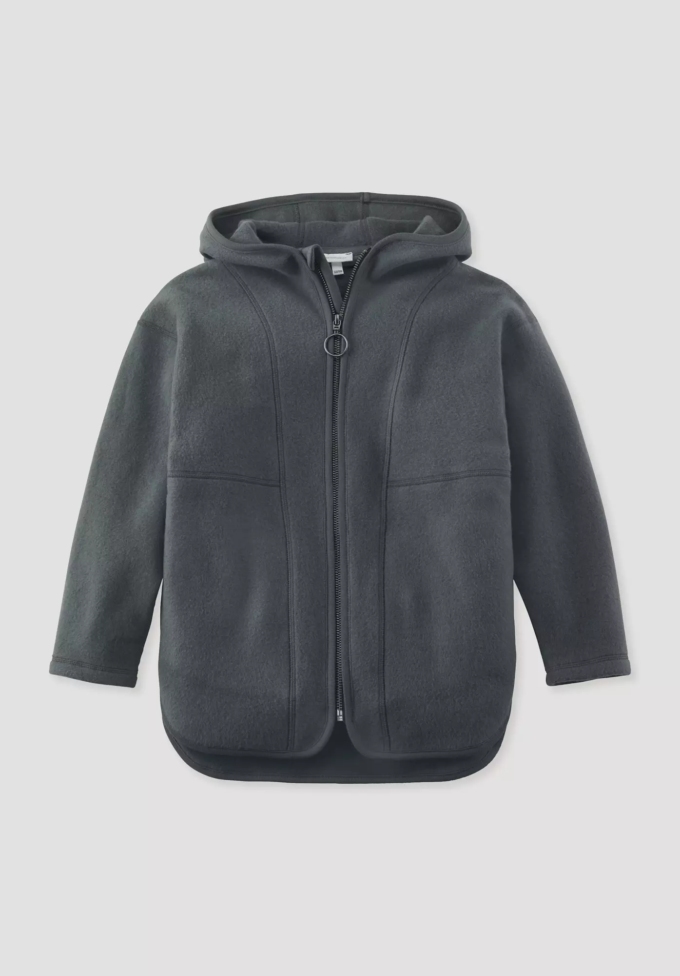 Soft fleece jacket made from pure organic cotton - 0